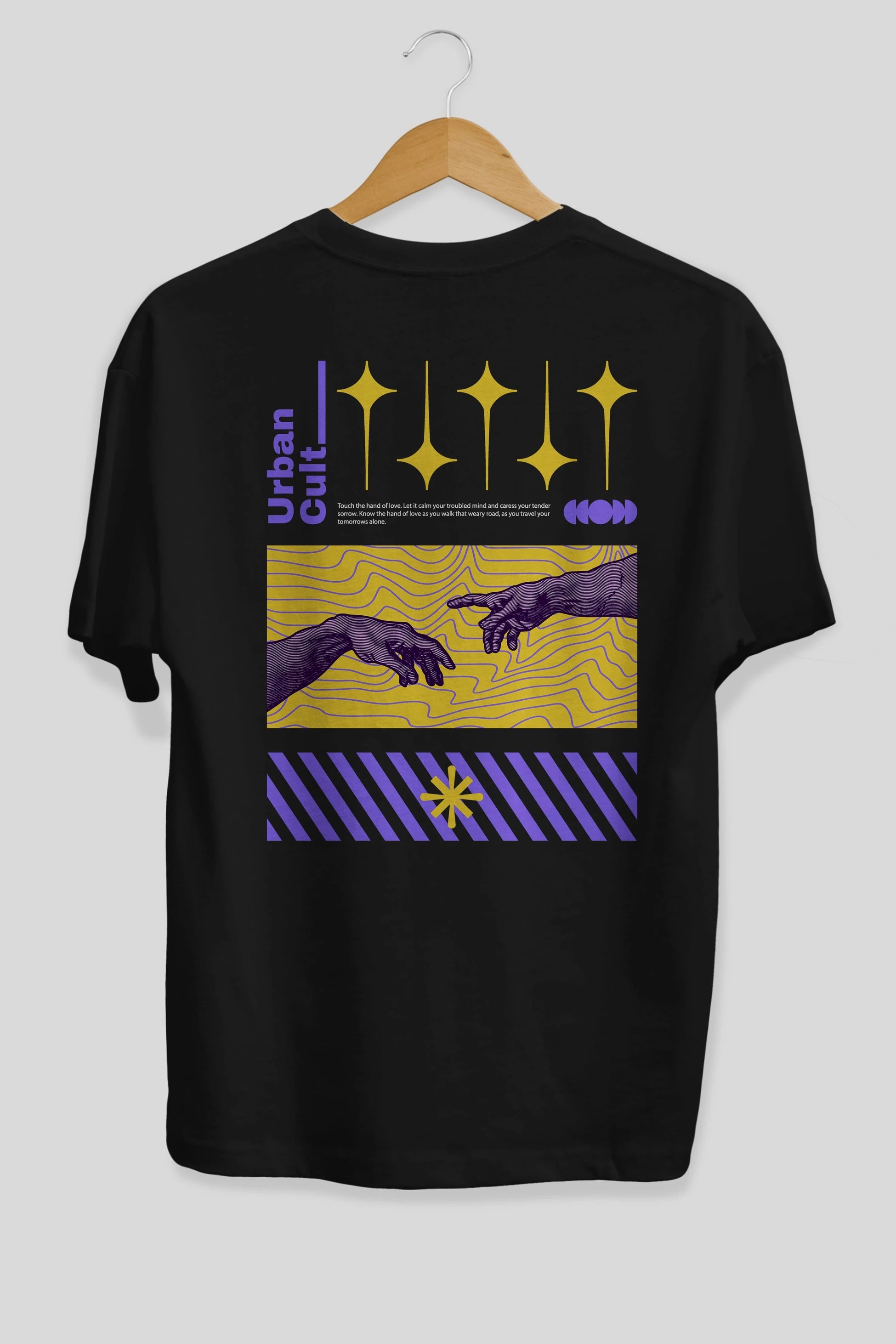 Urban Cult Arka Baskılı Oversize t-shirt Erkek Kadın Unisex