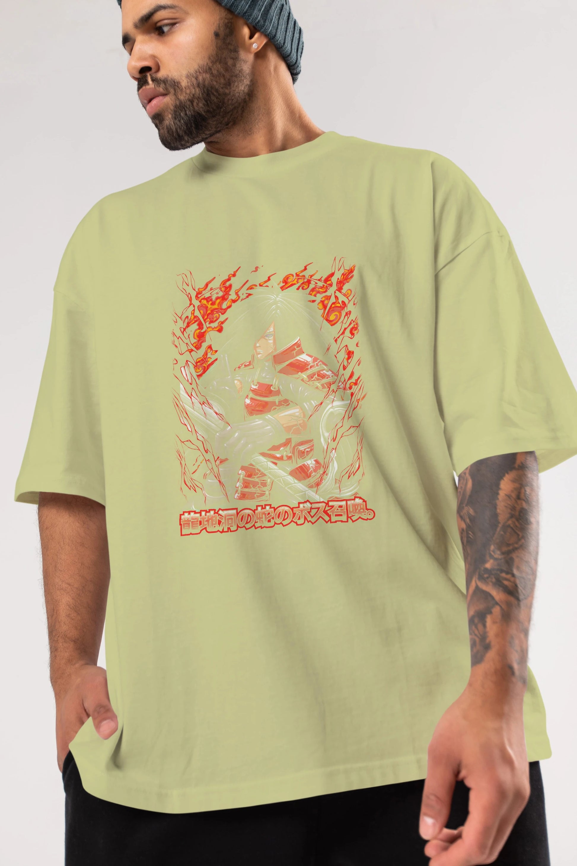 NARUTO (12) Anime Ön Baskılı Oversize t-shirt %100 pamuk Erkek Kadın Unisex