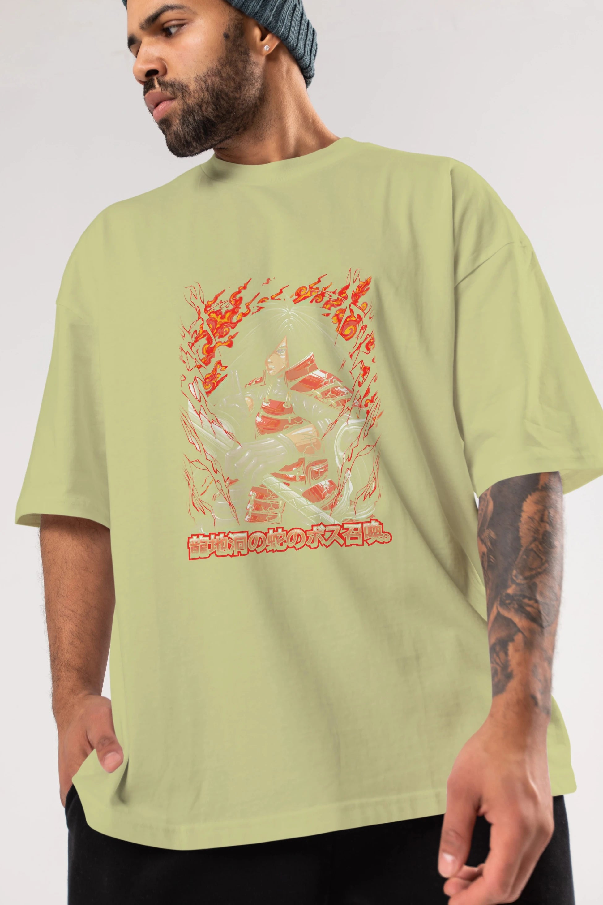 NARUTO (12) Anime Ön Baskılı Oversize t-shirt %100 pamuk Erkek Kadın Unisex