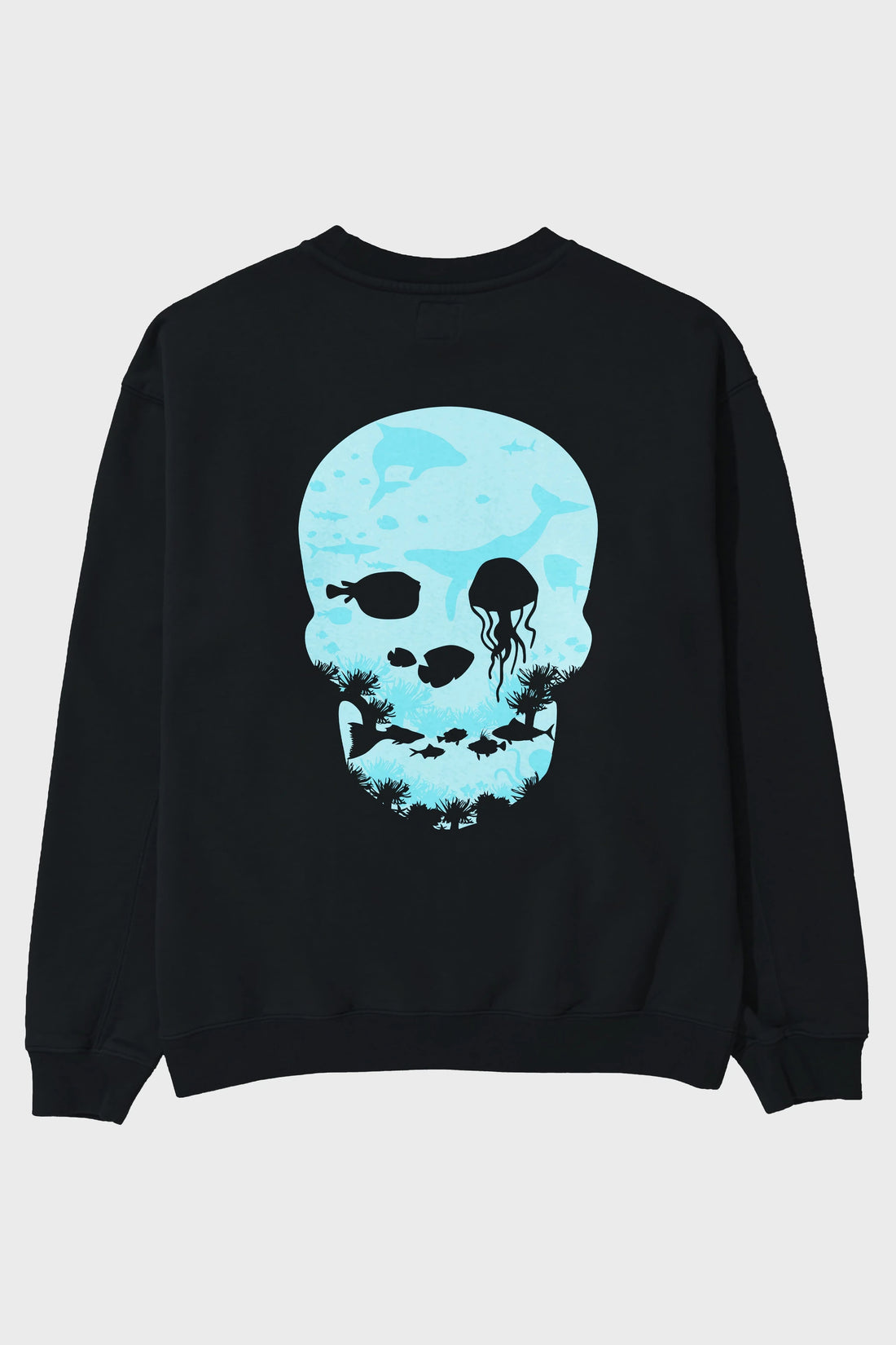 Dead Sea Arka Baskılı Oversize Sweatshirt Erkek Kadın Unisex
