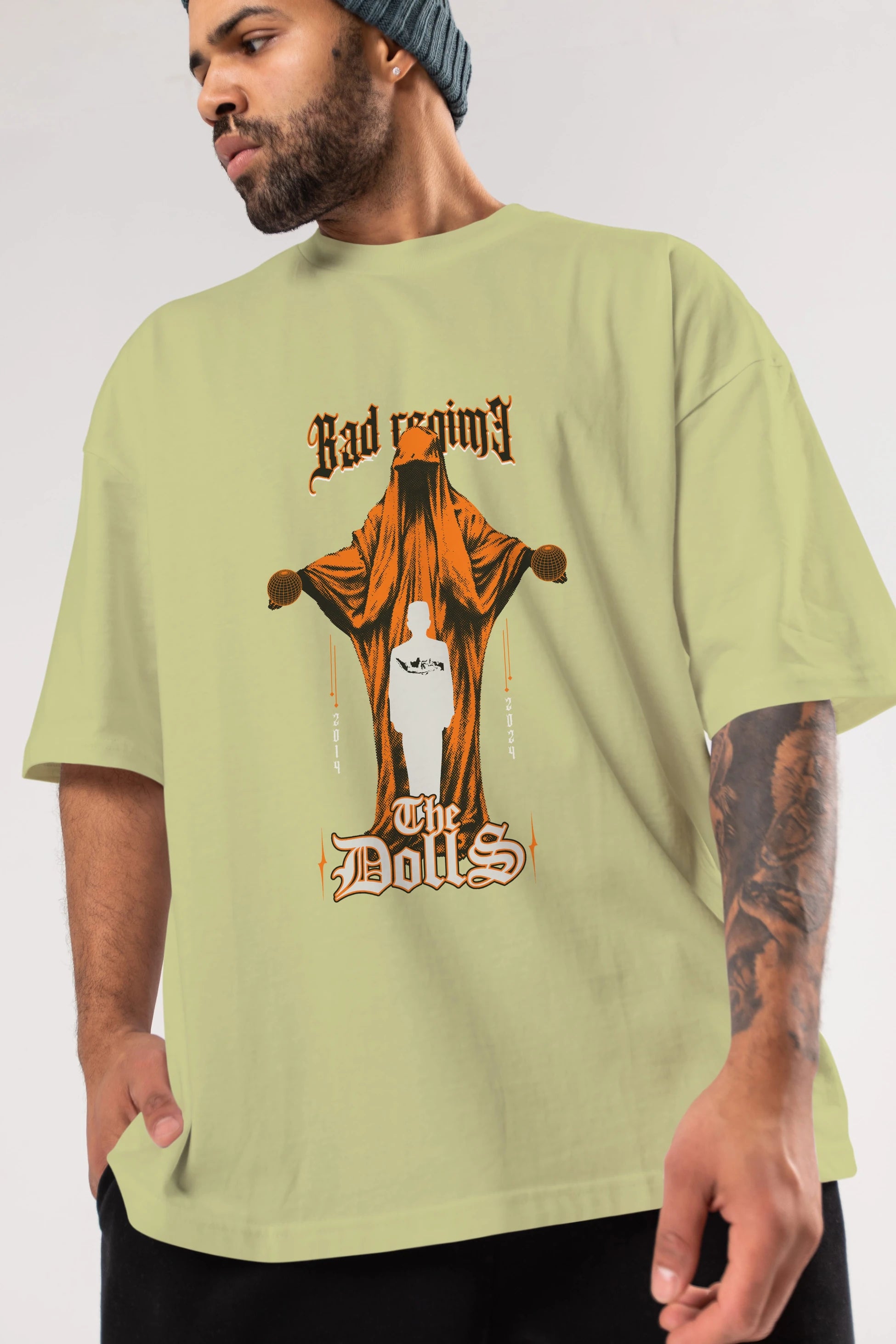The Dolls Ön Baskılı Oversize t-shirt Erkek Kadın Unisex