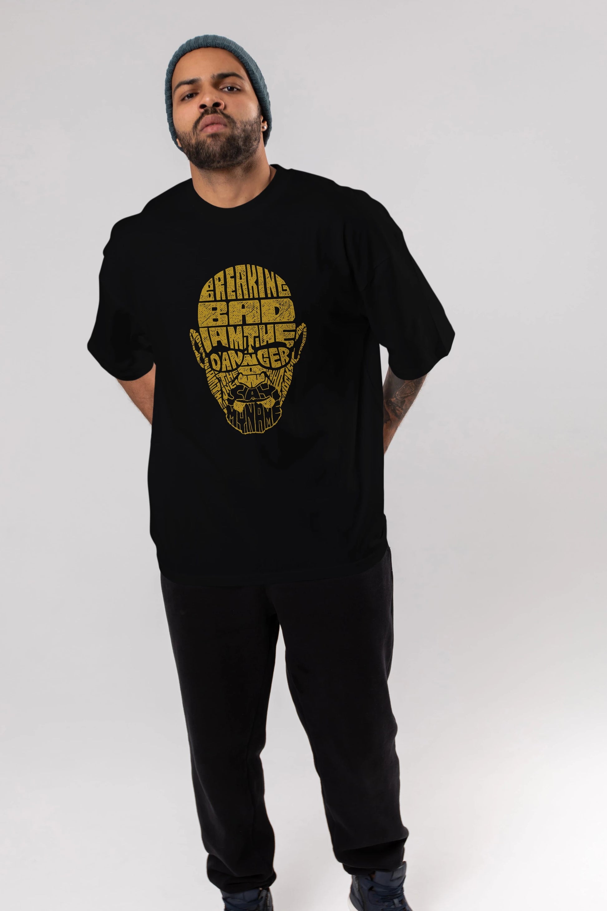 Breaking Bad Ön Baskılı Oversize t-shirt %100 pamuk Erkek Kadın Unisex