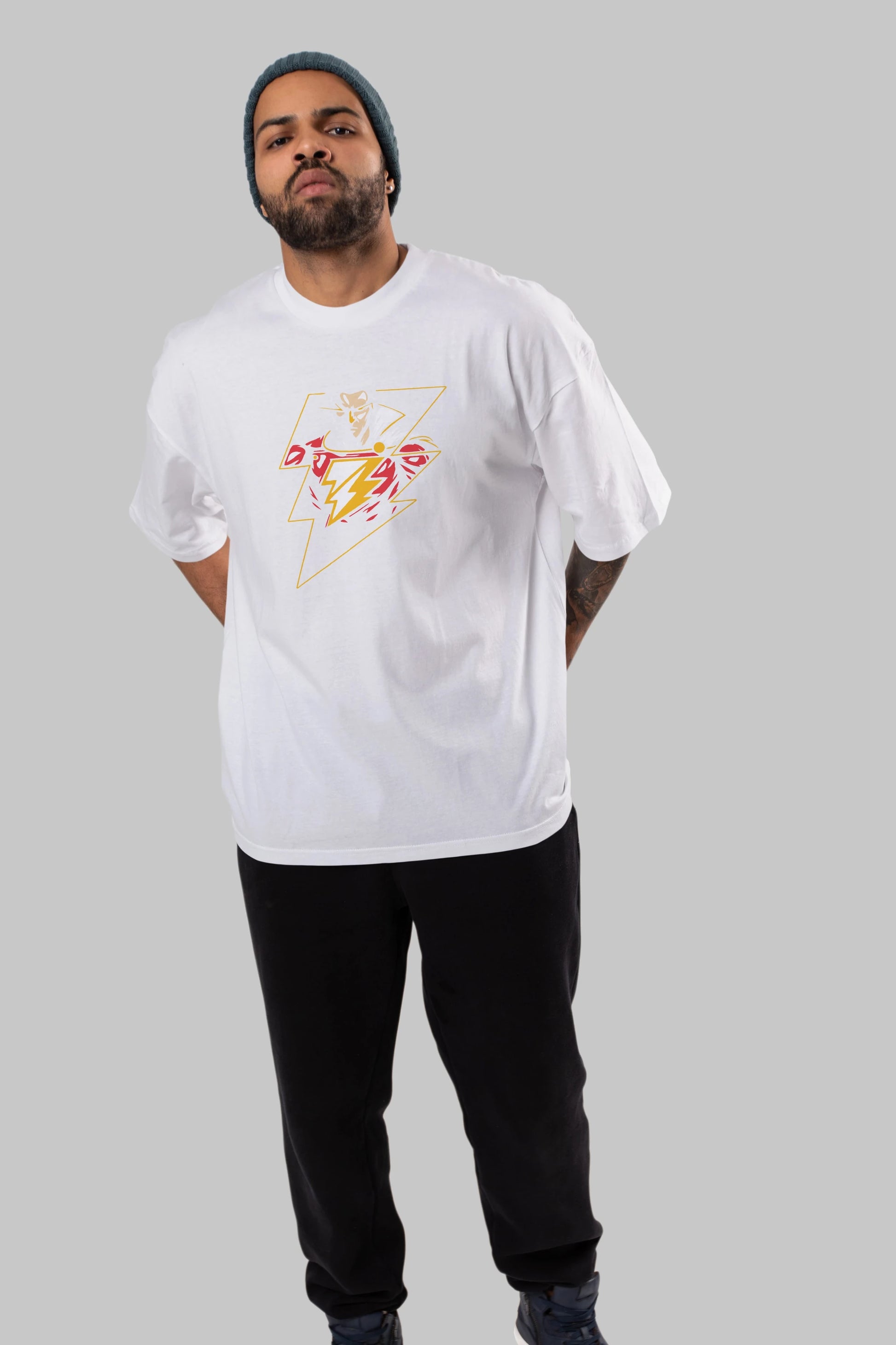 Flash Avengers (3) Ön Baskılı Oversize t-shirt Erkek Kadın Unisex %100 Pamuk Bisiklet Yaka tişort