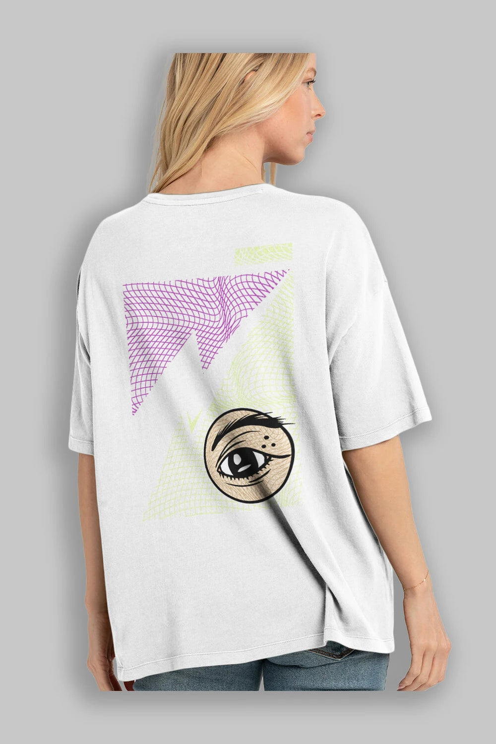 Now You See Me Arka Baskılı Oversize t-shirt Erkek Kadın Unisex