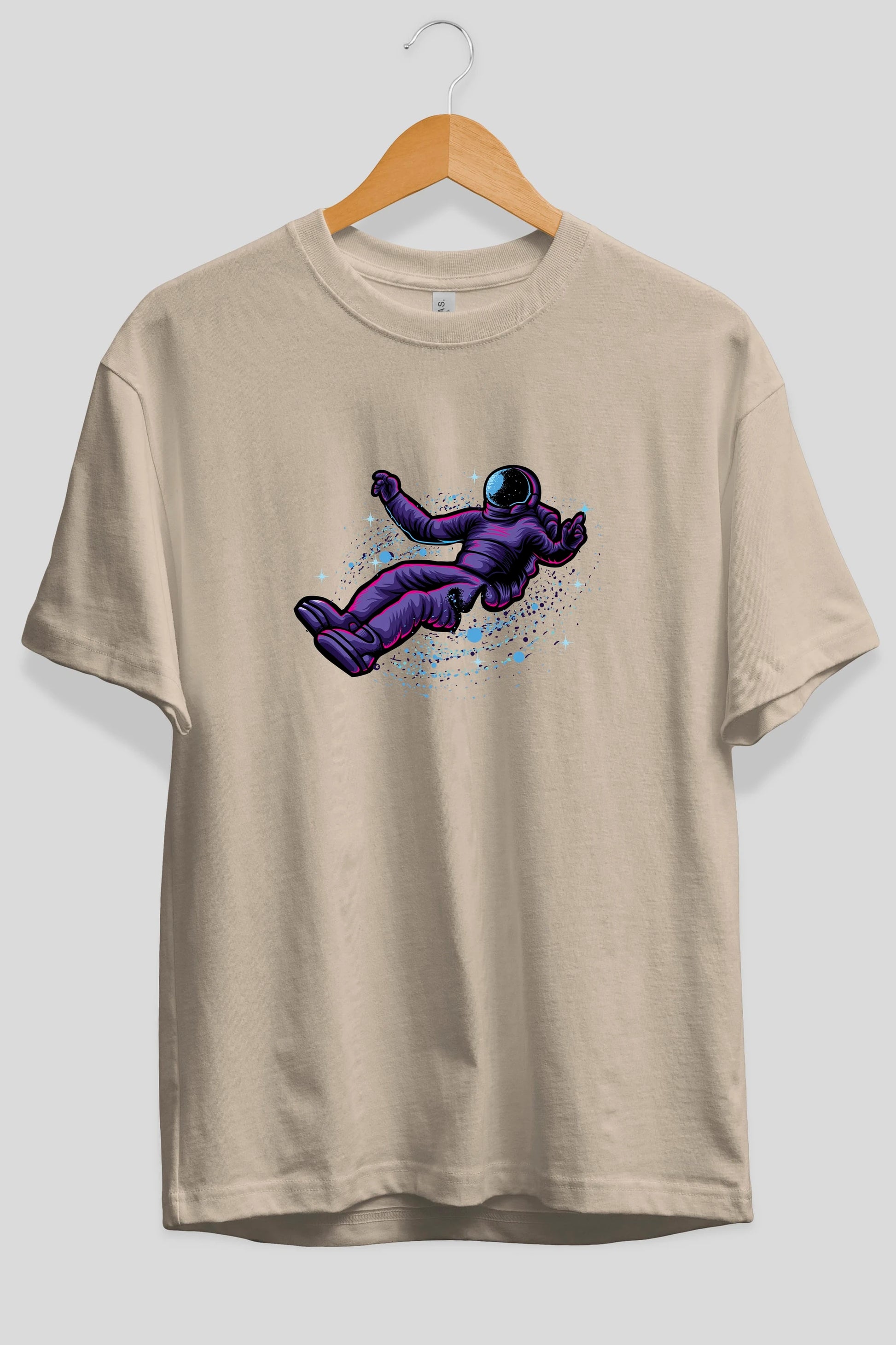 Having fun in outer space Ön Baskılı Oversize t-shirt Erkek Kadın Unisex