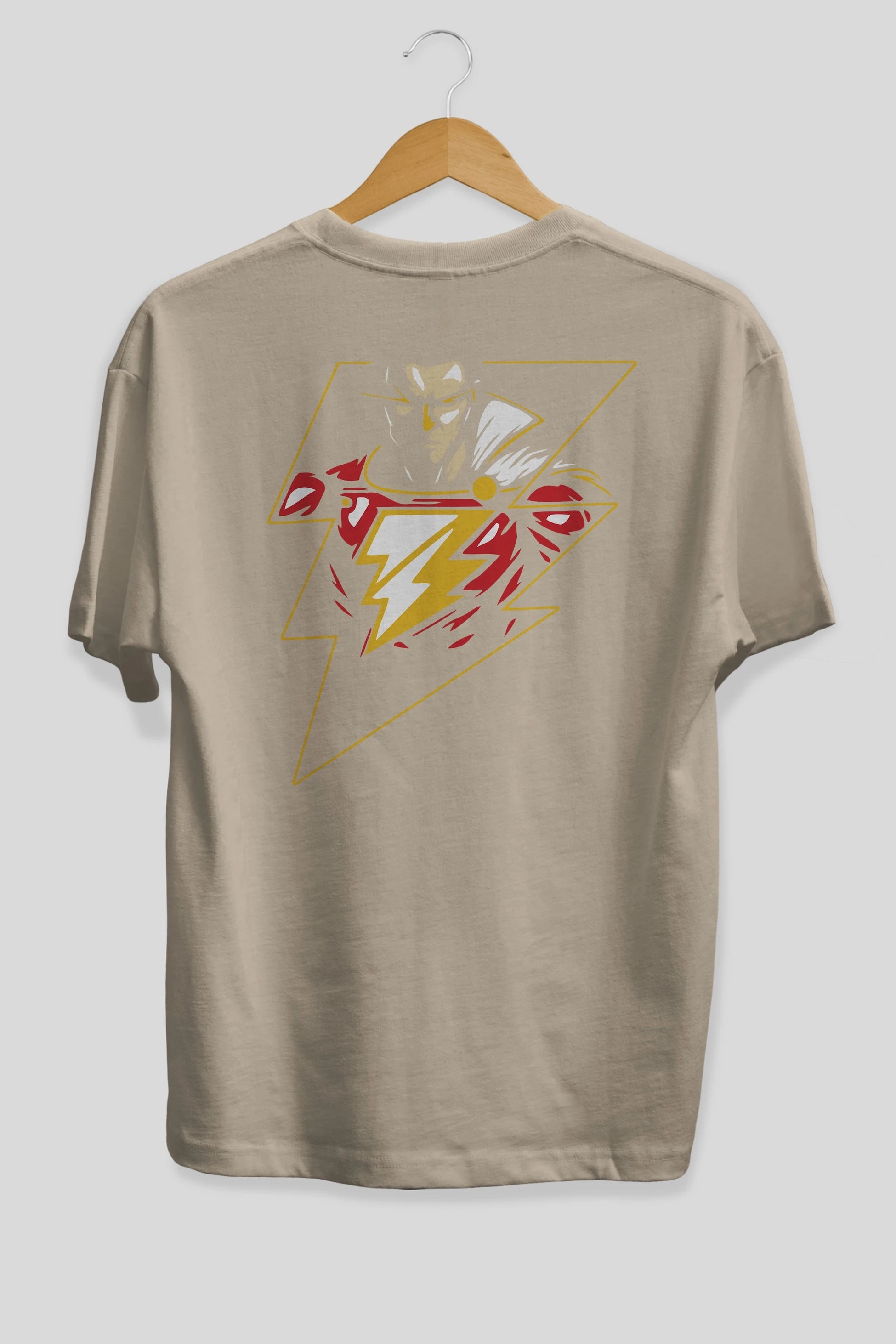 Flash Avengers (3) Arka Baskılı Oversize t-shirt Erkek Kadın Unisex %100 Pamuk Bisiklet Yaka tişort