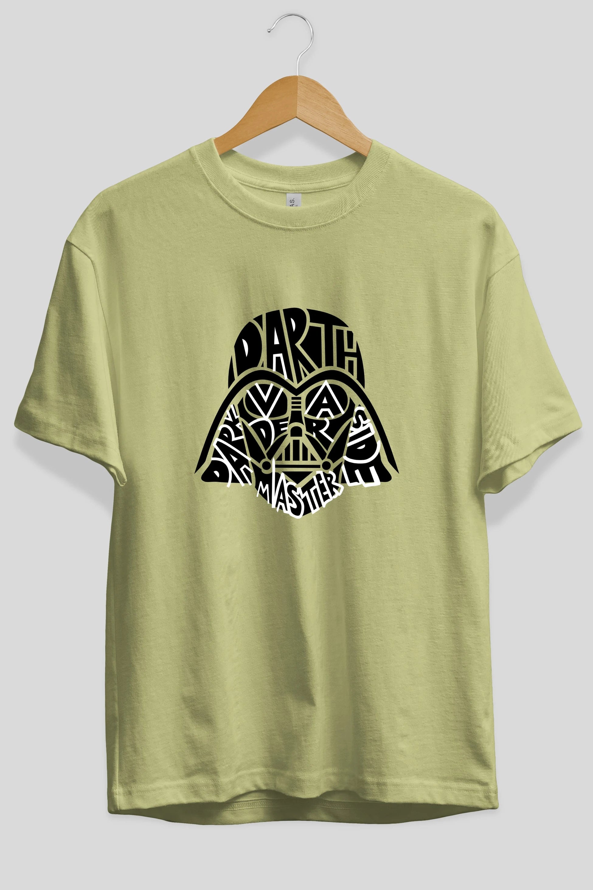 Darth Vader Ön Baskılı Oversize t-shirt %100 pamuk Erkek Kadın Unisex