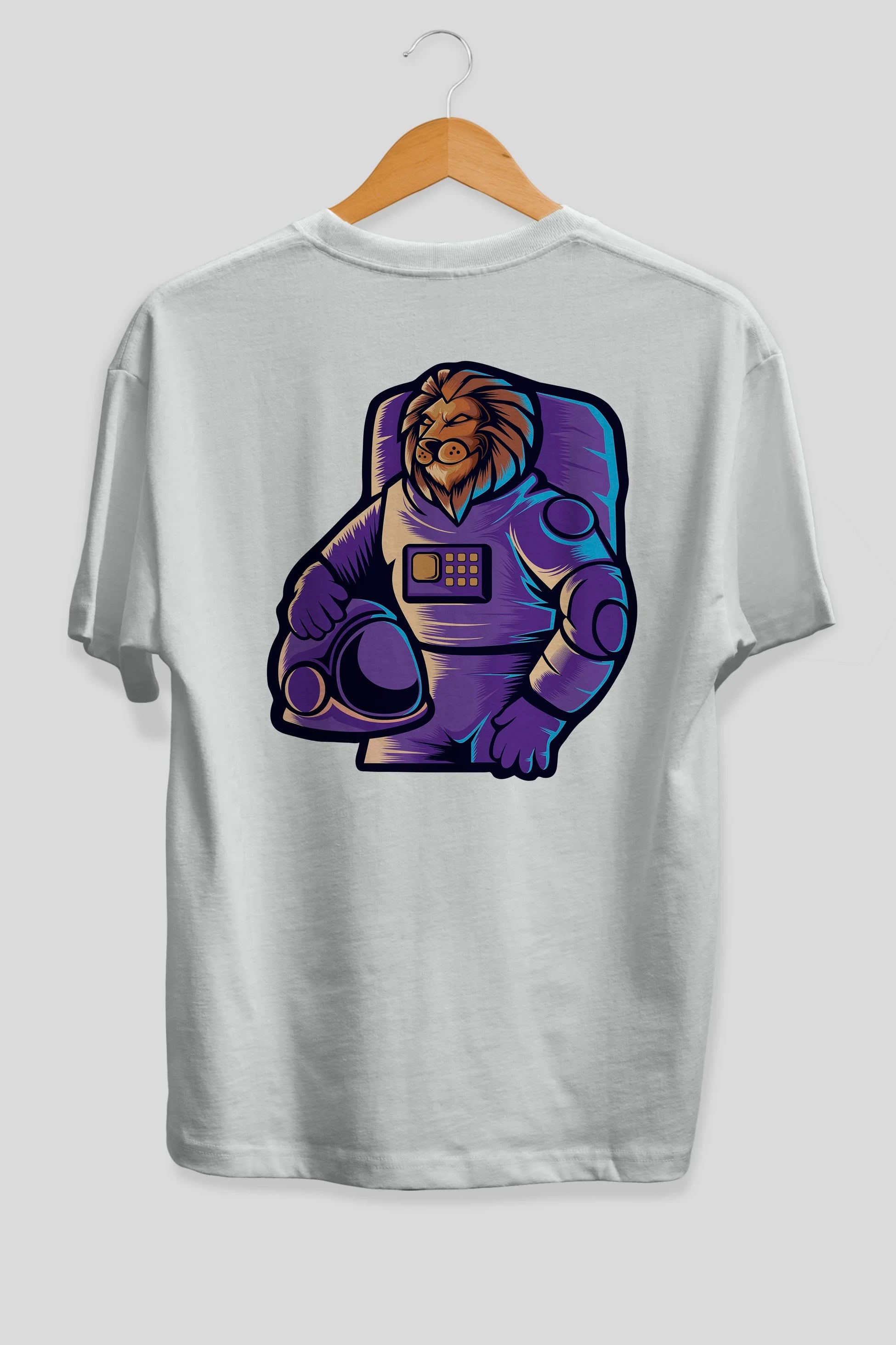 Astroking Arka Baskılı Oversize t-shirt Erkek Kadın Unisex