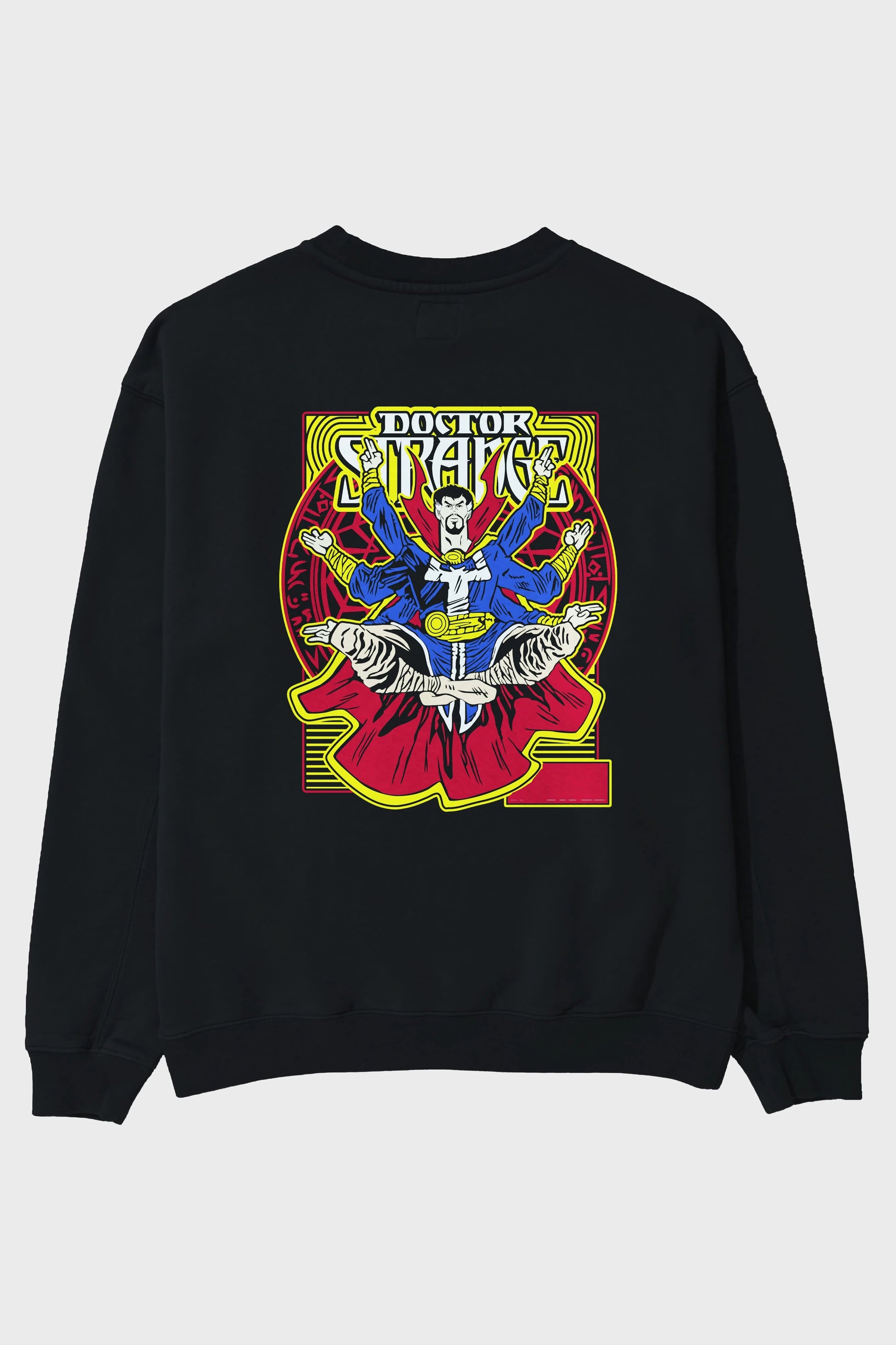 Doctor Strange (1) Arka Baskılı Oversize Sweatshirt Erkek Kadın Unisex