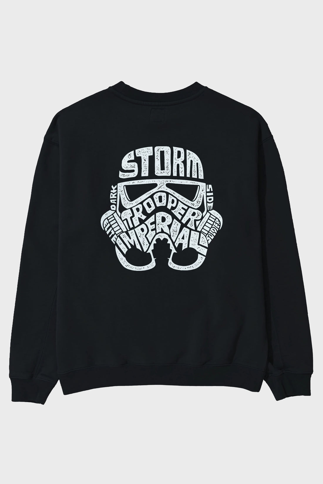 Storm Trooper Arka Baskılı Oversize Sweatshirt Erkek Kadın Unisex