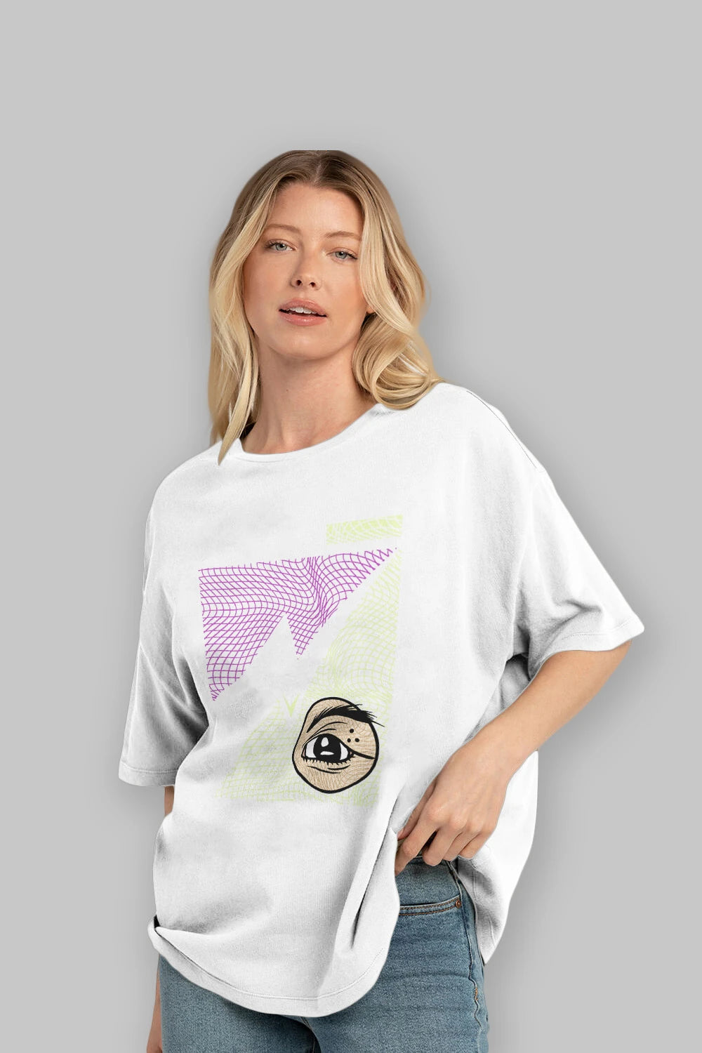 Now You See Me Ön Baskılı Oversize t-shirt Erkek Kadın Unisex