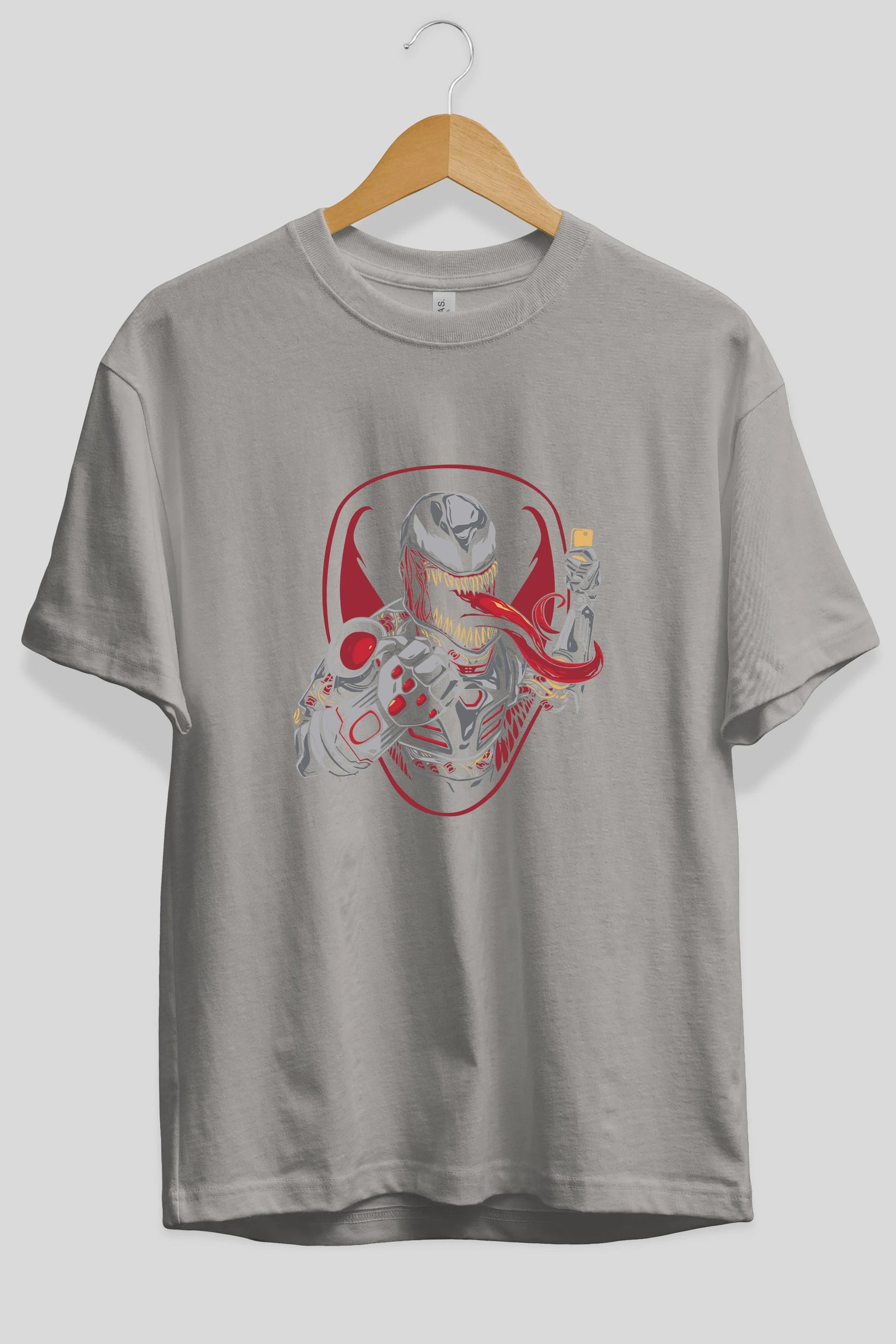 Venom (17) Ön Baskılı Oversize t-shirt Erkek Kadın Unisex %100 Pamuk Bisiklet Yaka tişort