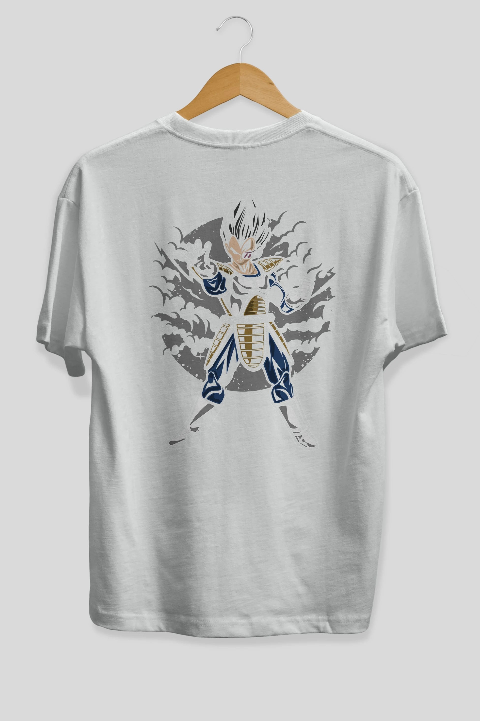 VEGETA Arka Baskılı Oversize t-shirt Erkek Kadın Unisex %100 Pamuk