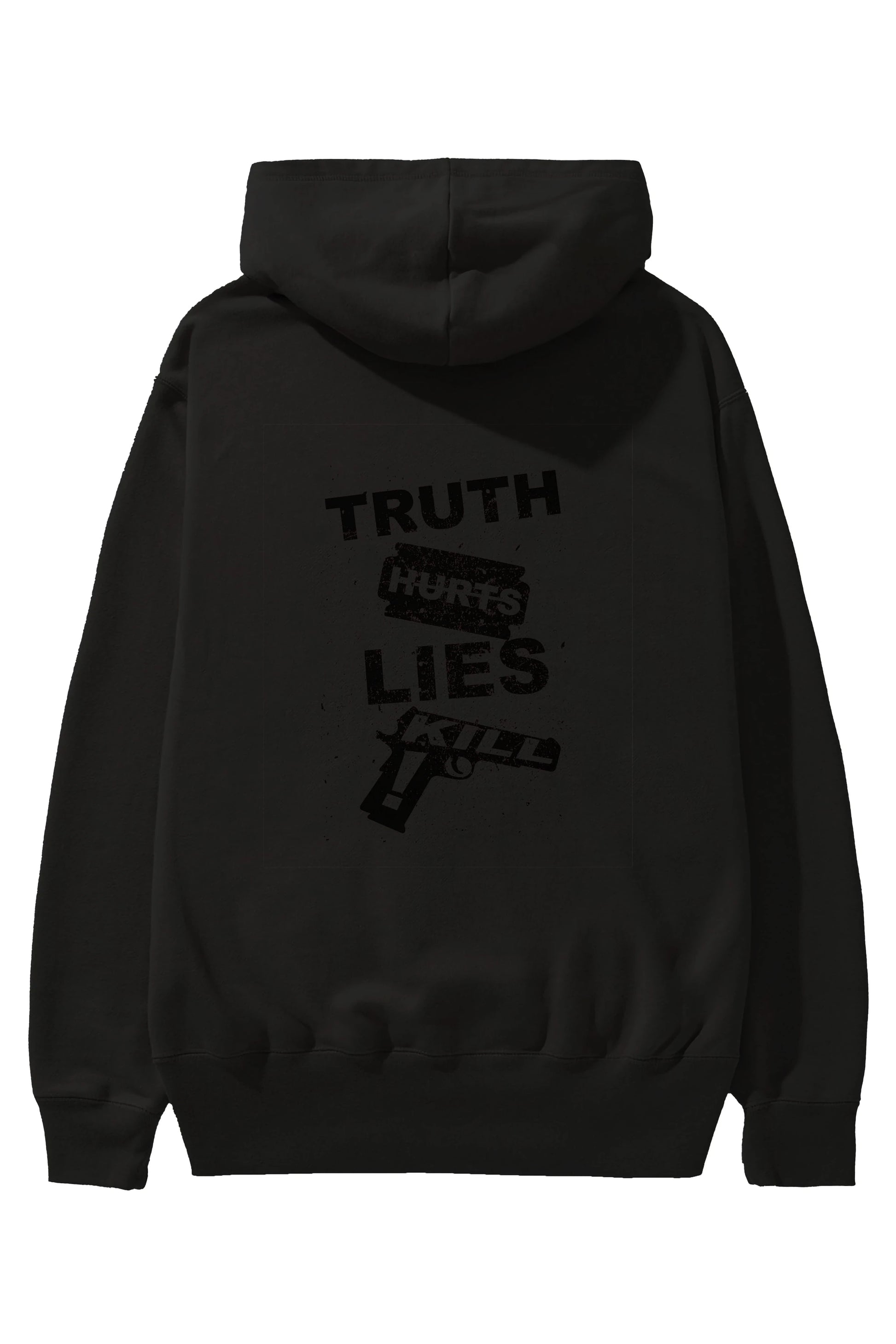Truth Hurts Arka Baskılı Hoodie Oversize Kapüşonlu Sweatshirt Erkek Kadın Unisex