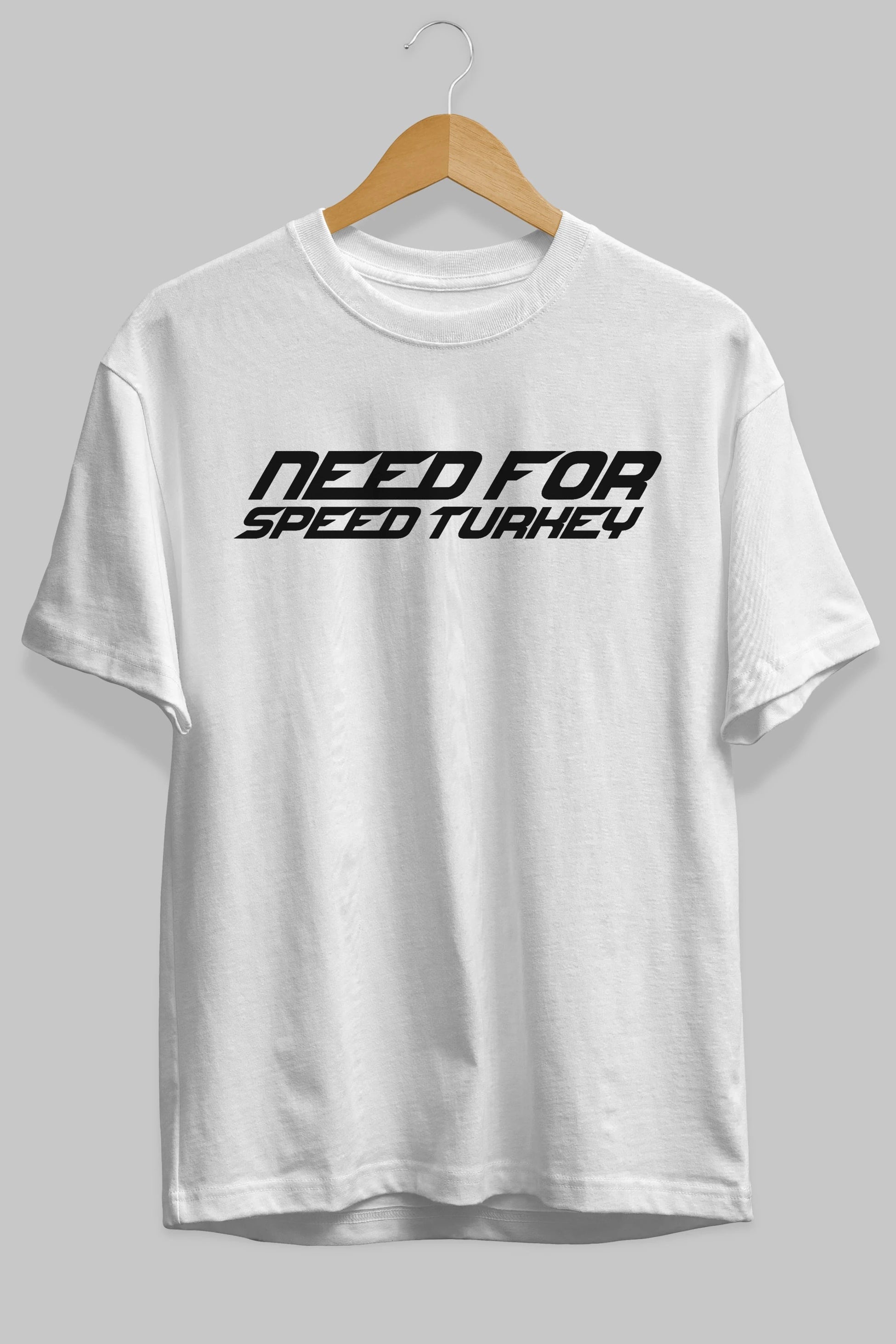 Need for Speed Turkey Ön Baskılı Oversize t-shirt %100 pamuk Erkek Kadın Unisex