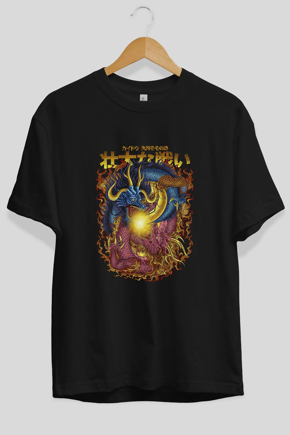ONE PIECE (4) Anime Ön Baskılı Oversize t-shirt %100 pamuk Erkek Kadın Unisex
