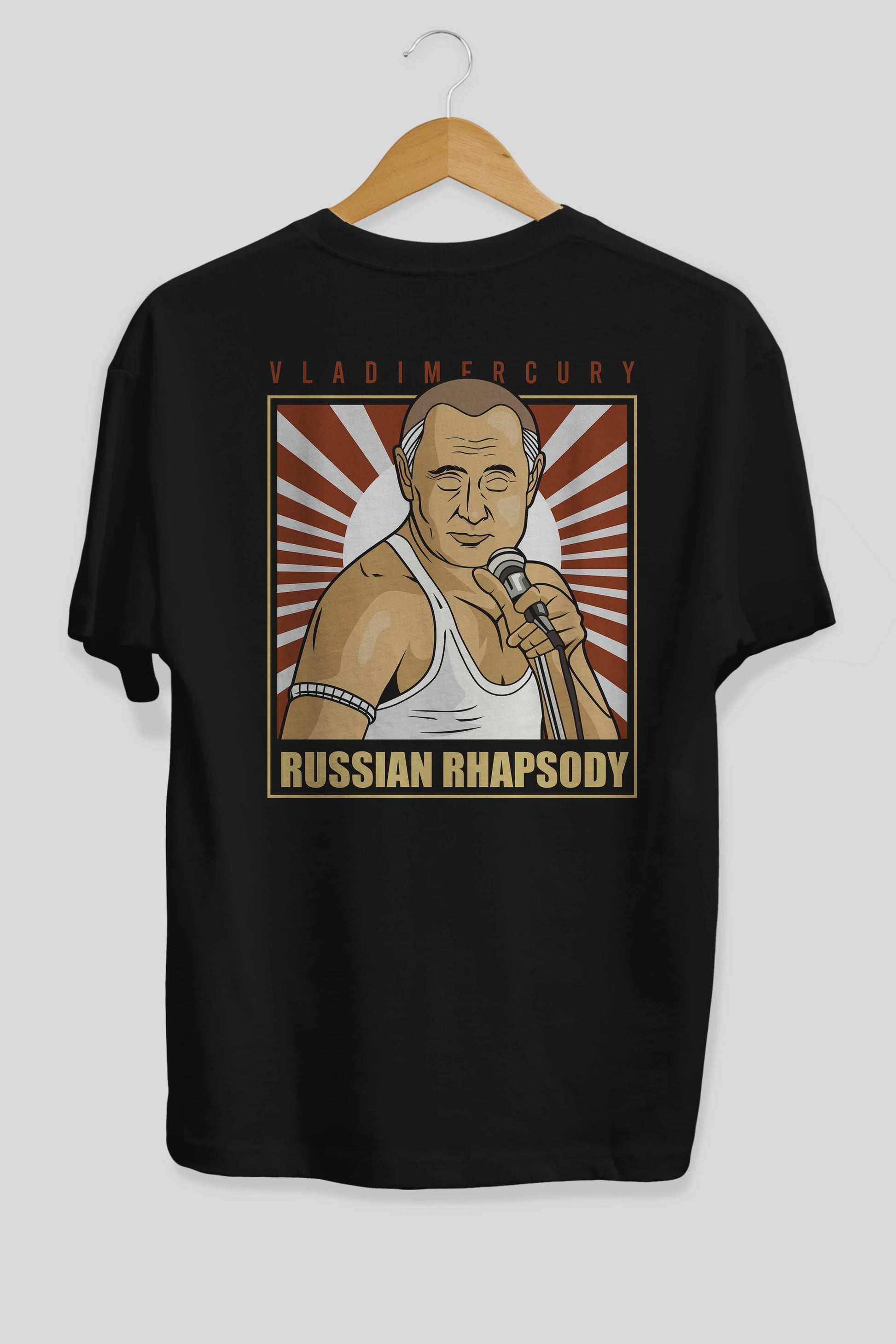 Freddy Puttin Arka Baskılı Oversize t-shirt Erkek Kadın Unisex %100 Pamuk tişort