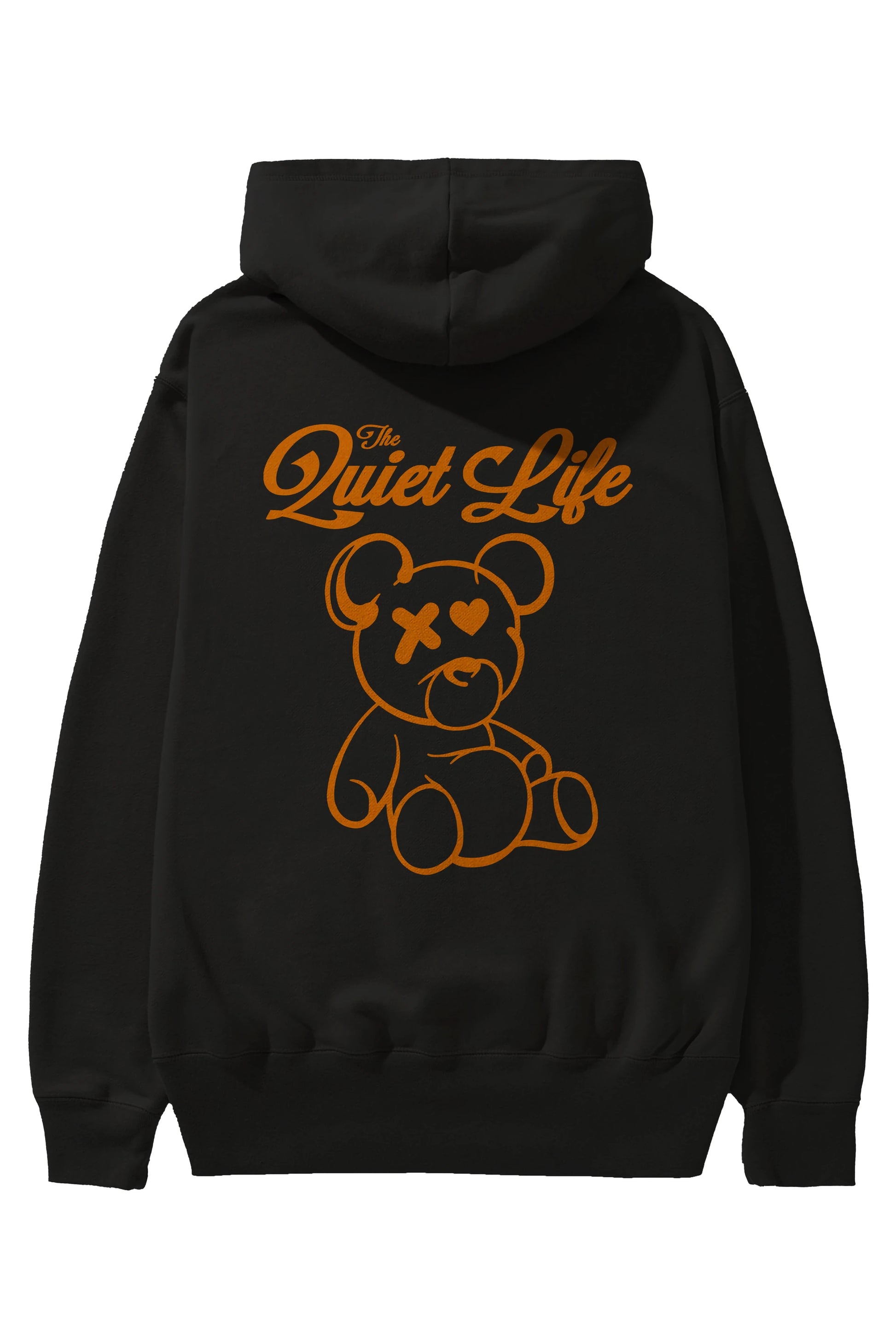 The Life Bear Arka Baskılı Hoodie Oversize Kapüşonlu Sweatshirt Erkek Kadın Unisex
