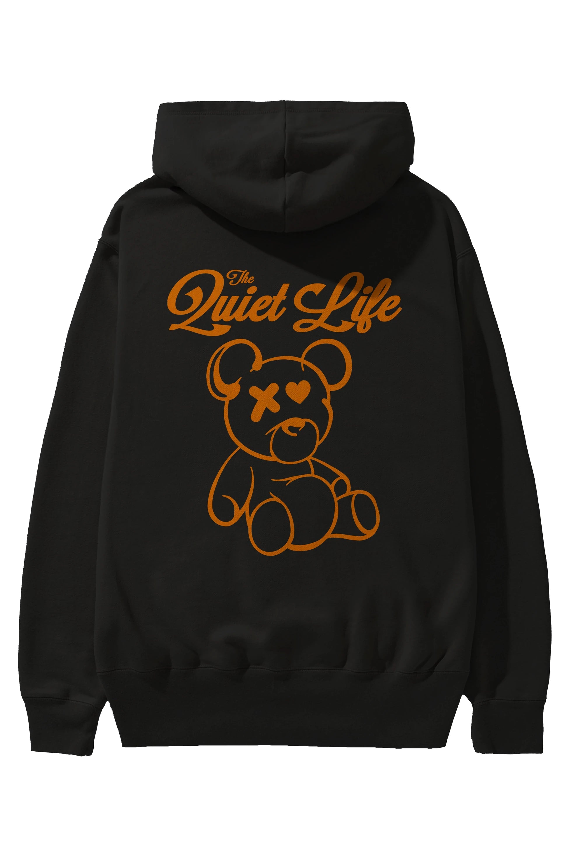 The Life Bear Arka Baskılı Hoodie Oversize Kapüşonlu Sweatshirt Erkek Kadın Unisex