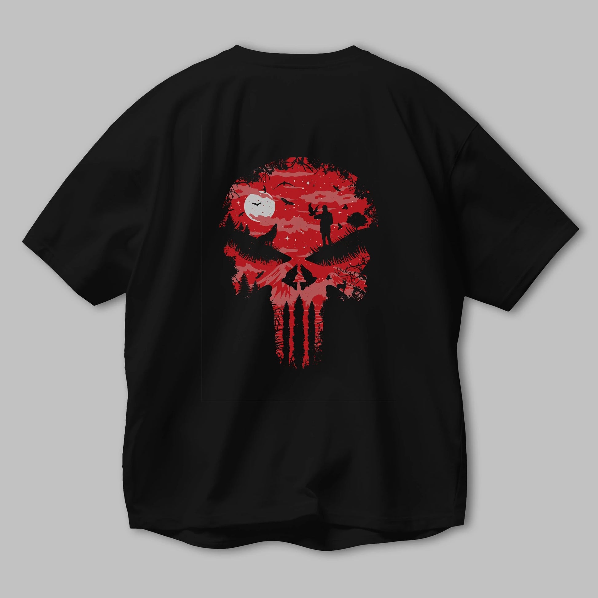 Stand And Bleed Arka Baskılı Oversize t-shirt %100 pamuk Erkek Kadın Unisex