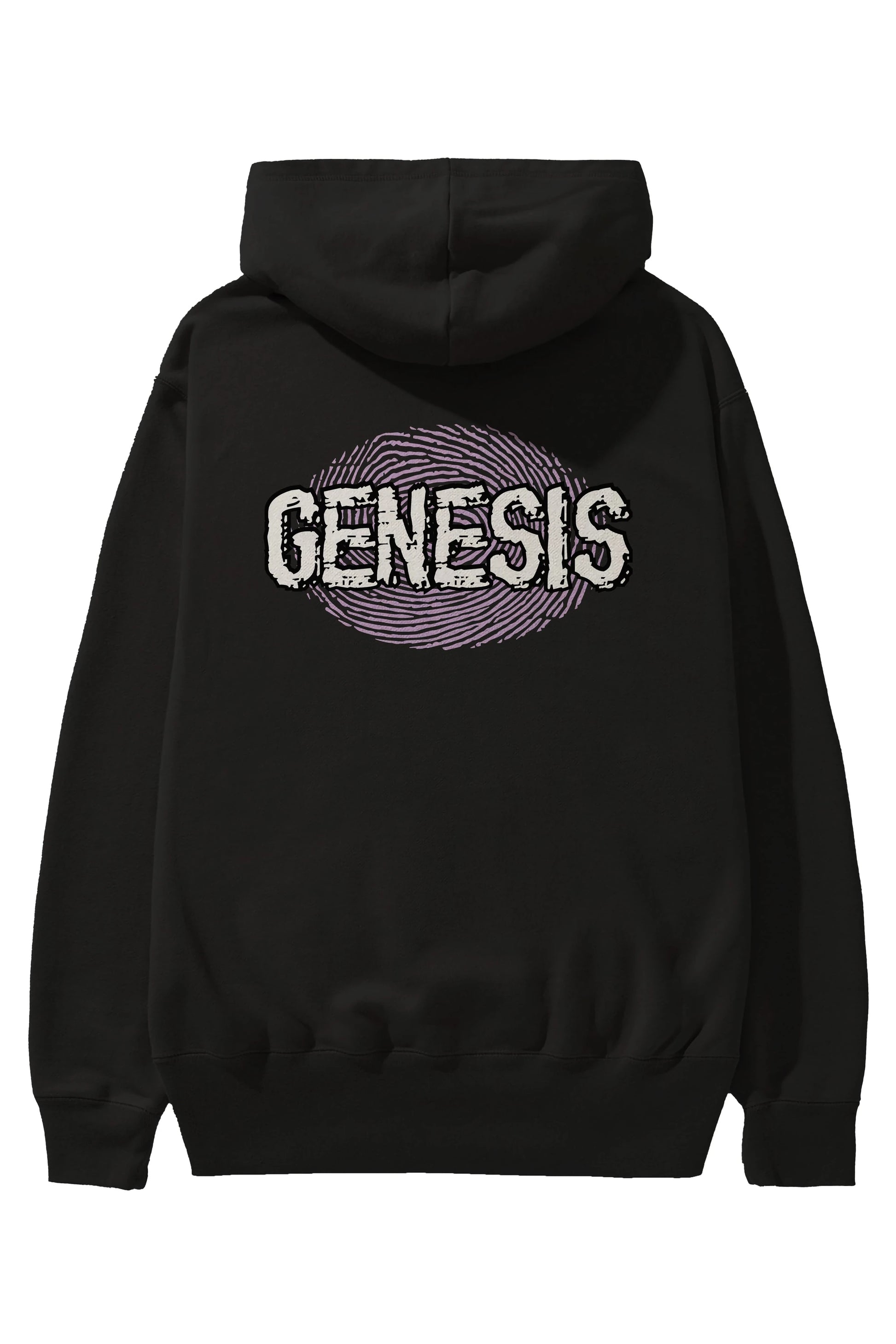Genesis Arka Baskılı Hoodie Oversize Kapüşonlu Sweatshirt Erkek Kadın Unisex