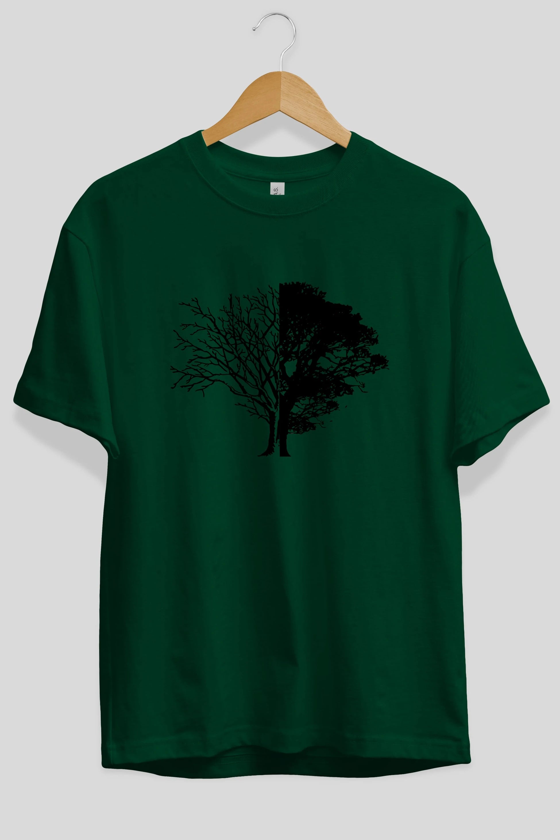 Life And Death Ön Baskılı Oversize t-shirt %100 pamuk Erkek Kadın Unisex