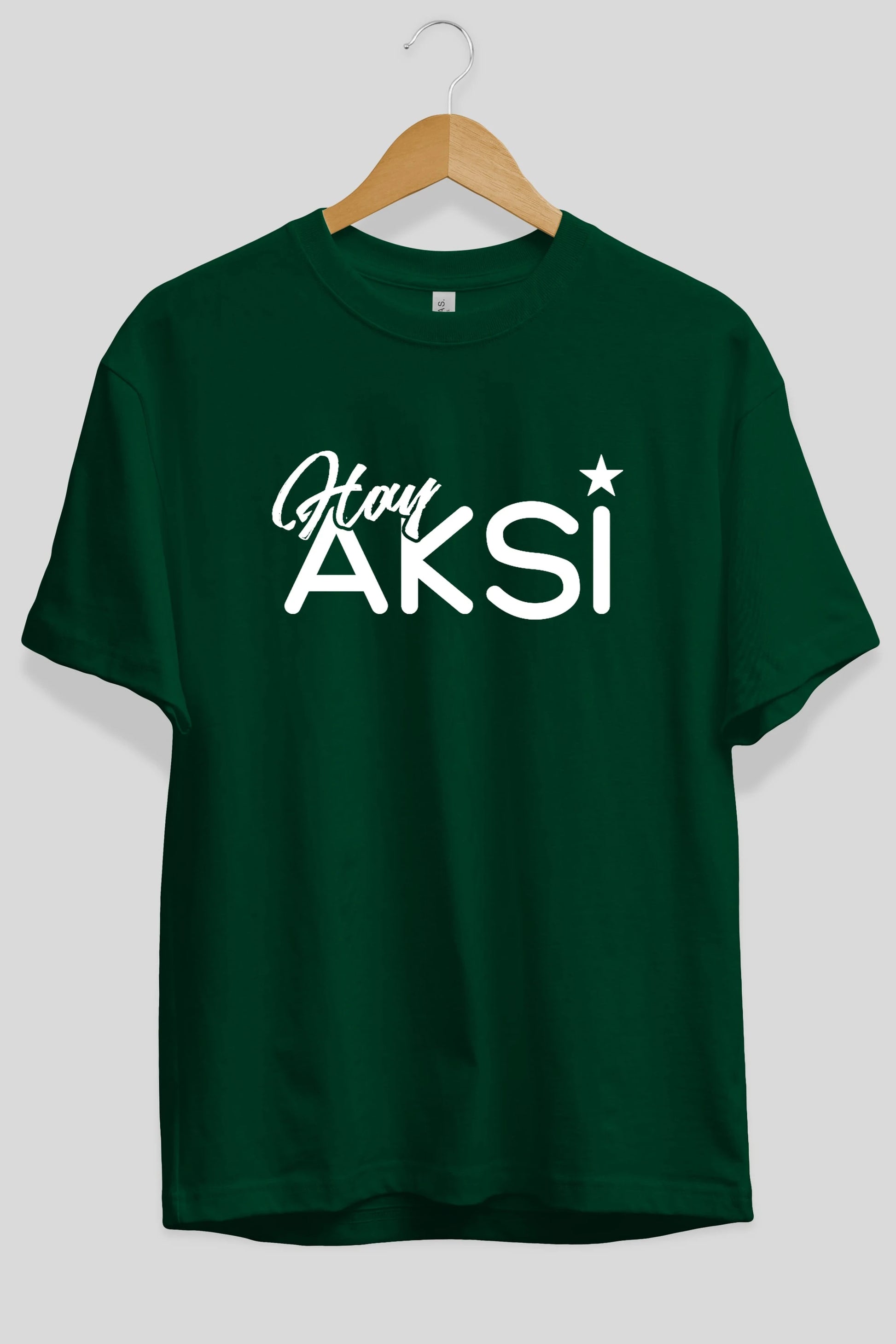 Hay Aksi Ön Baskılı Oversize t-shirt %100 pamuk Erkek Kadın Unisex