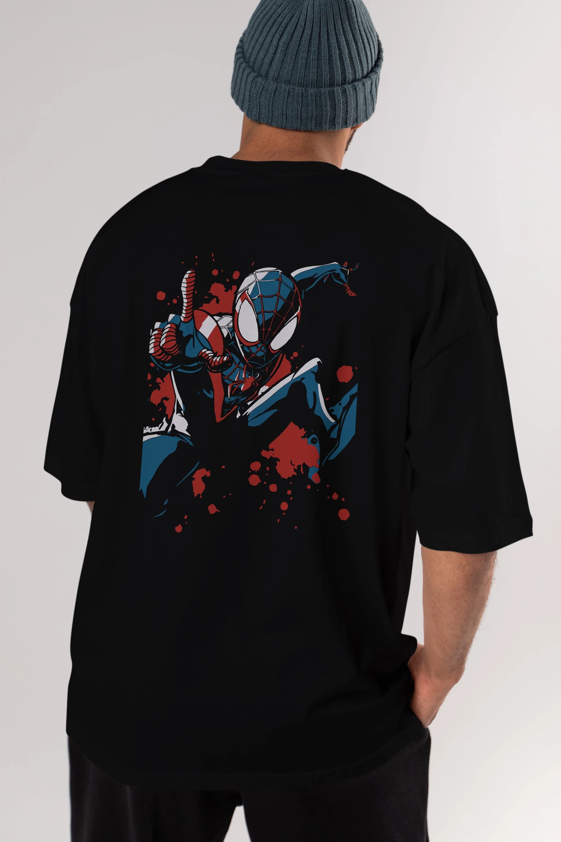 Venom (21) Arka Baskılı Oversize t-shirt Erkek Kadın Unisex %100 Pamuk Bisiklet Yaka tişort