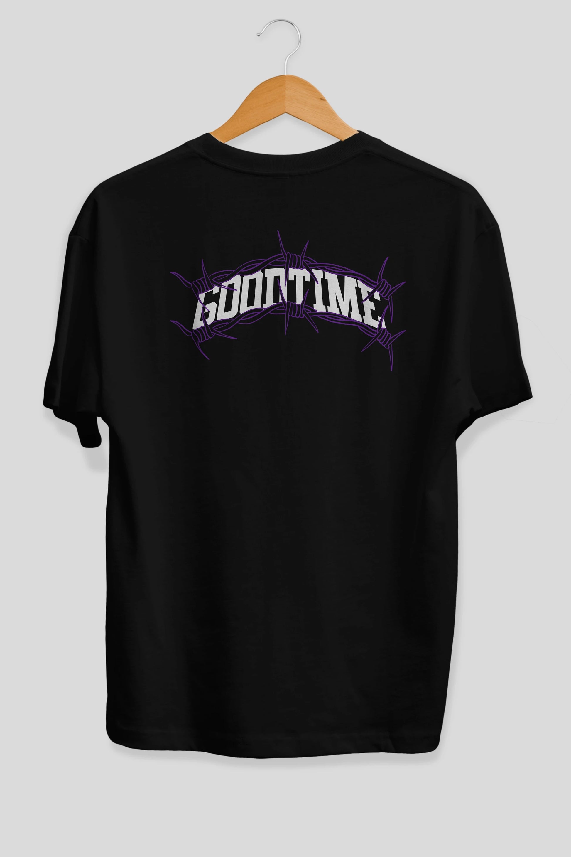 Good Time Arka Baskılı Oversize t-shirt Erkek Kadın Unisex