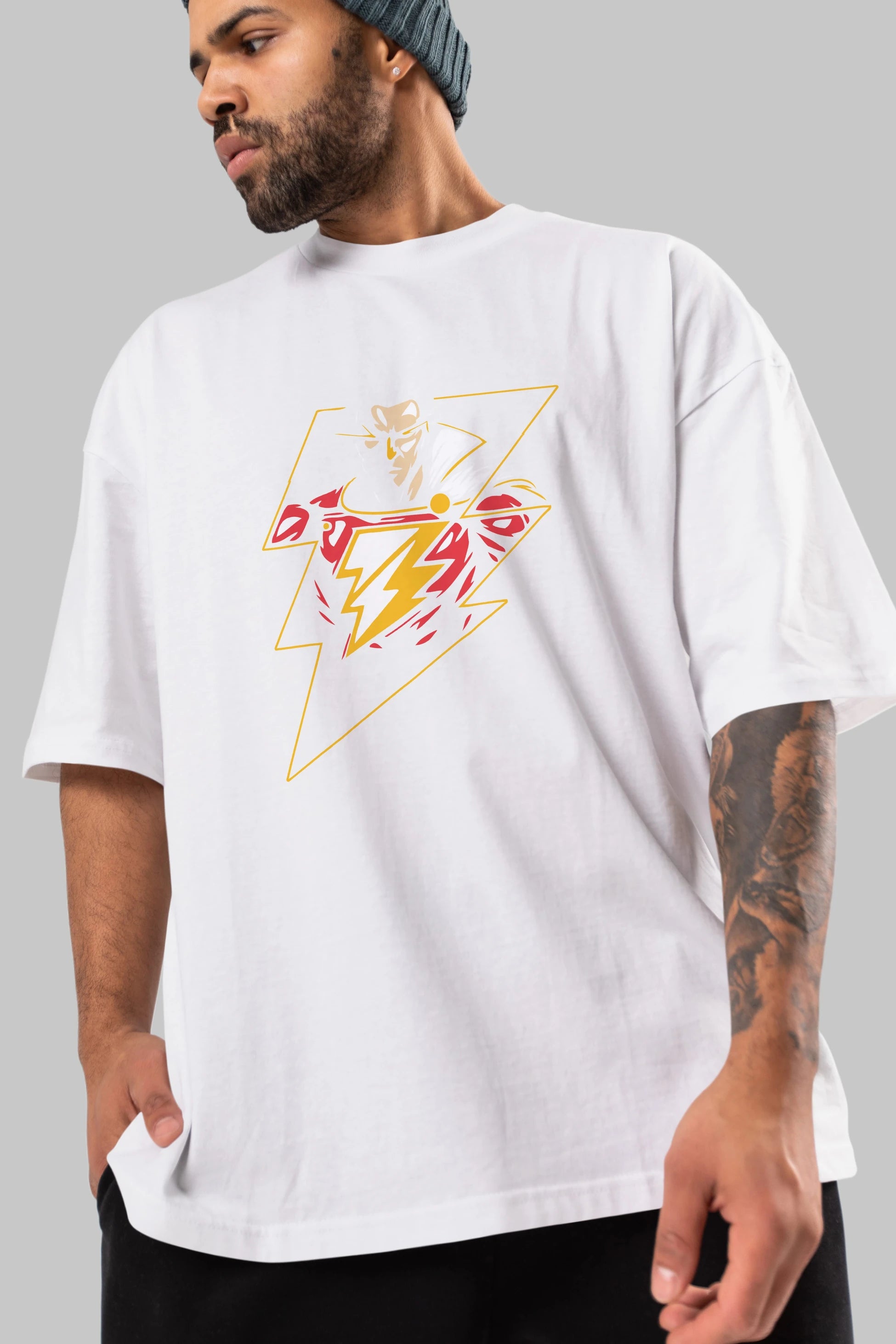 Flash Avengers (3) Ön Baskılı Oversize t-shirt Erkek Kadın Unisex %100 Pamuk Bisiklet Yaka tişort
