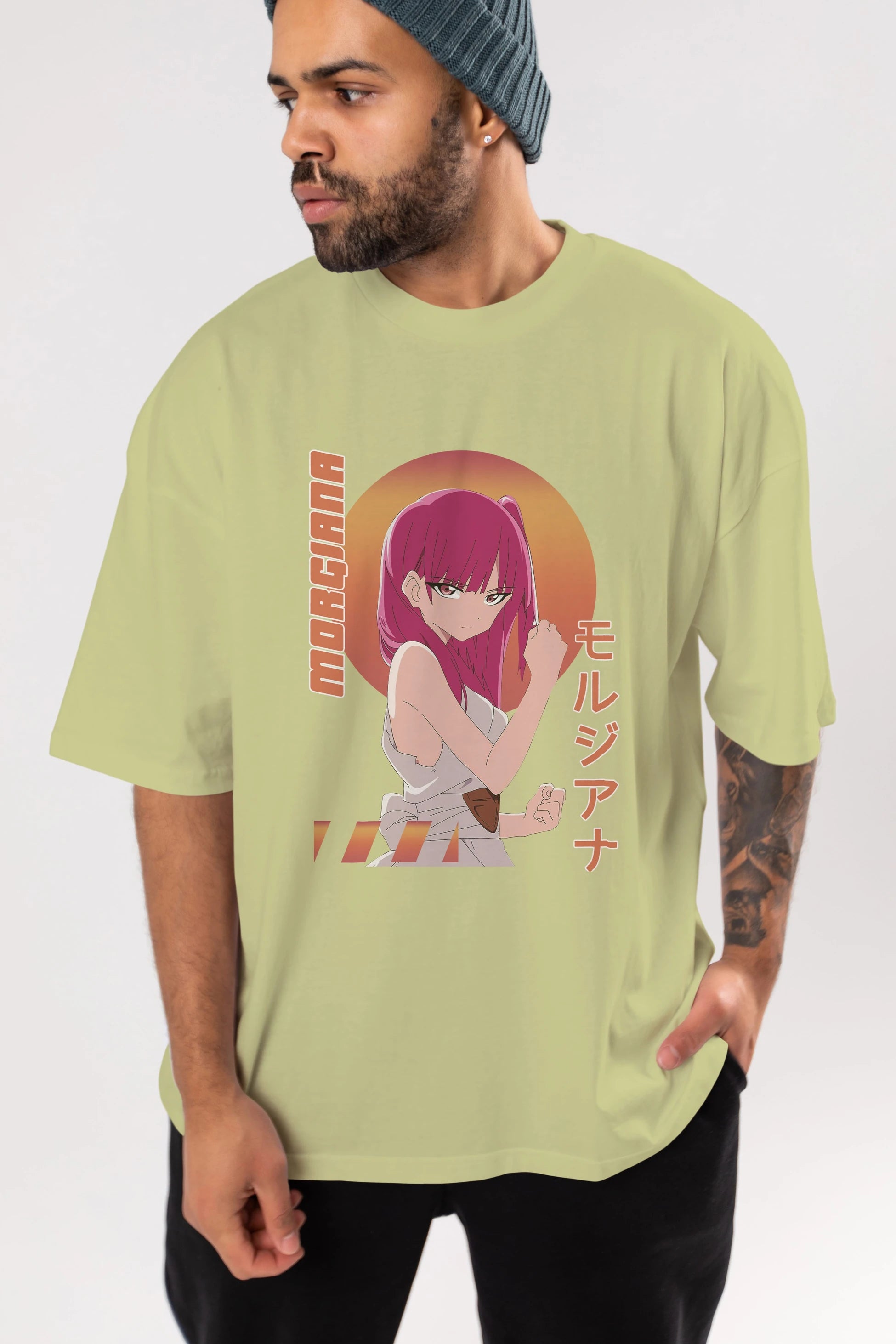 Morgiana 5 Anime Ön Baskılı Oversize t-shirt %100 pamuk Erkek Kadın Unisex