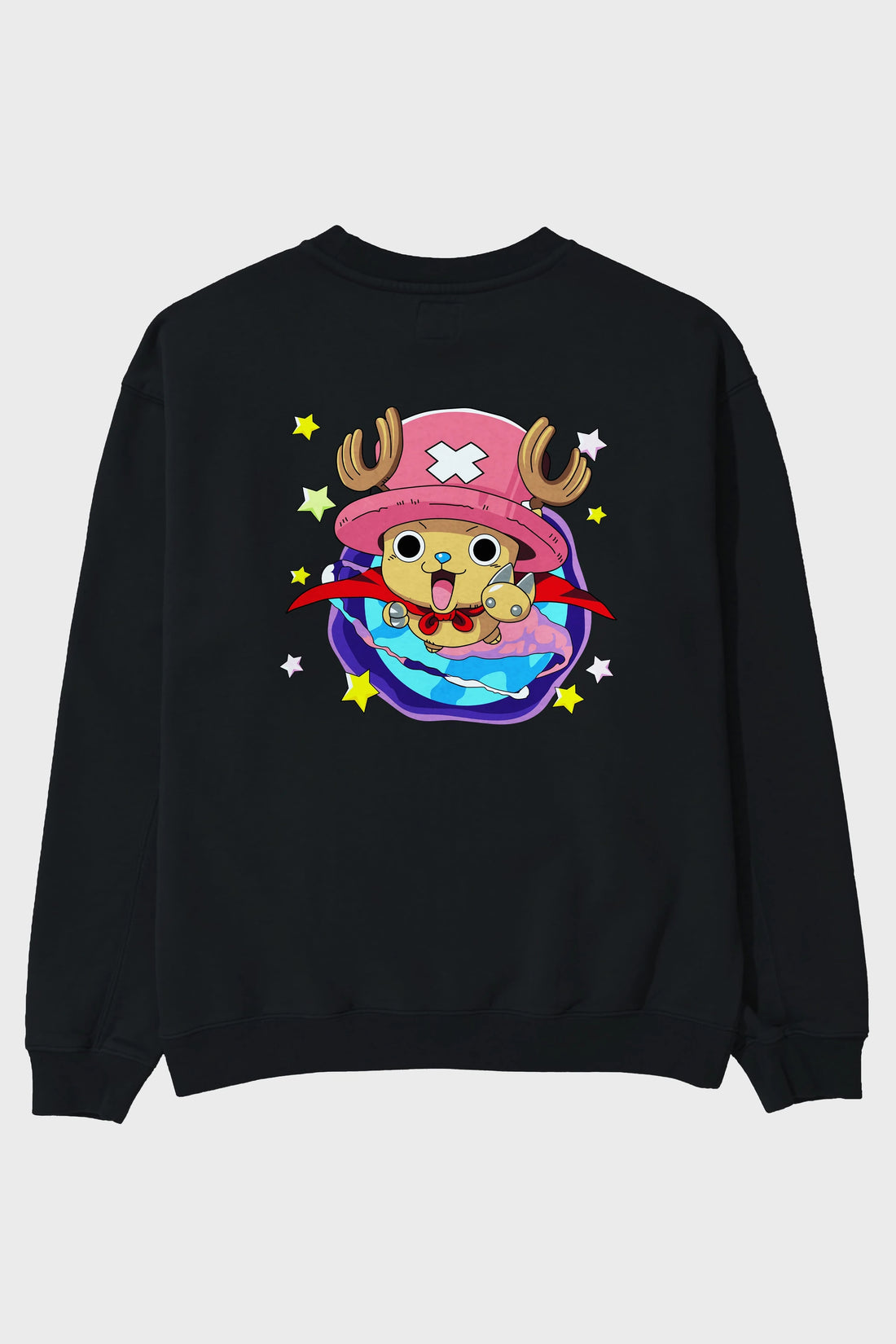 Tony Tony Chopper Arka Baskılı Anime Oversize Sweatshirt Erkek Kadın Unisex