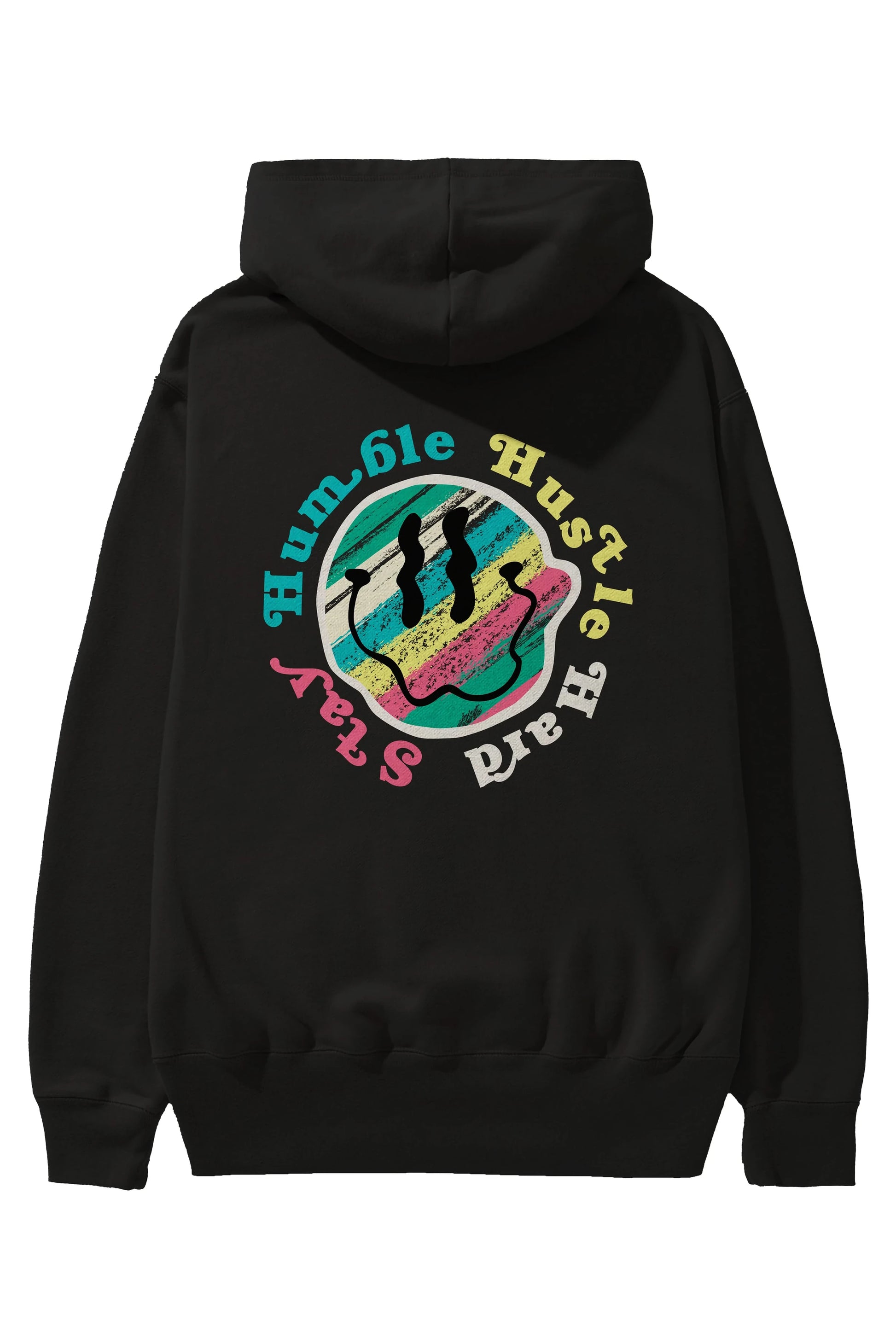 Stay Humble 2 Arka Baskılı Hoodie Oversize Kapüşonlu Sweatshirt Erkek Kadın Unisex