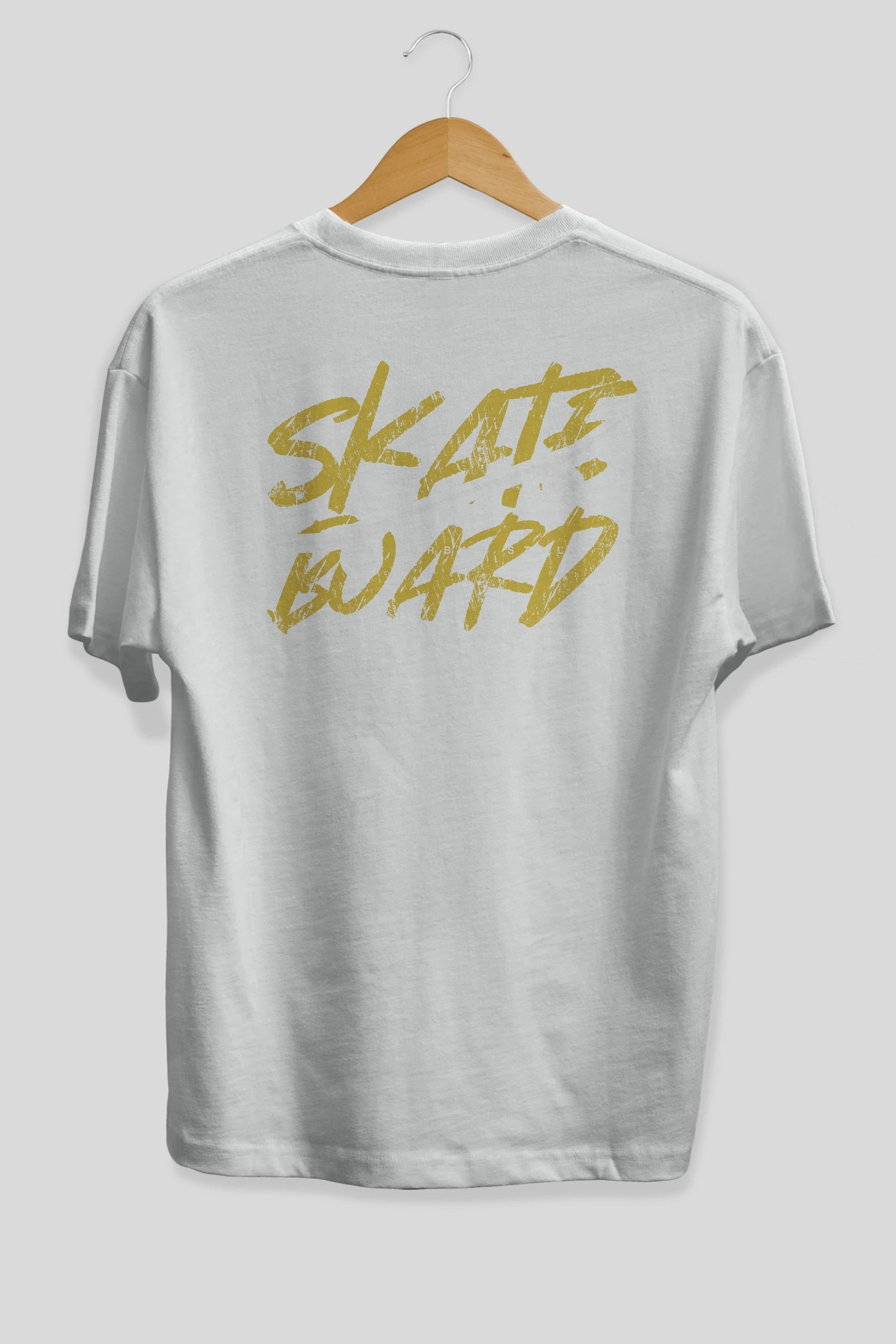 Skate Board Arka Baskılı Oversize t-shirt Erkek Kadın Unisex