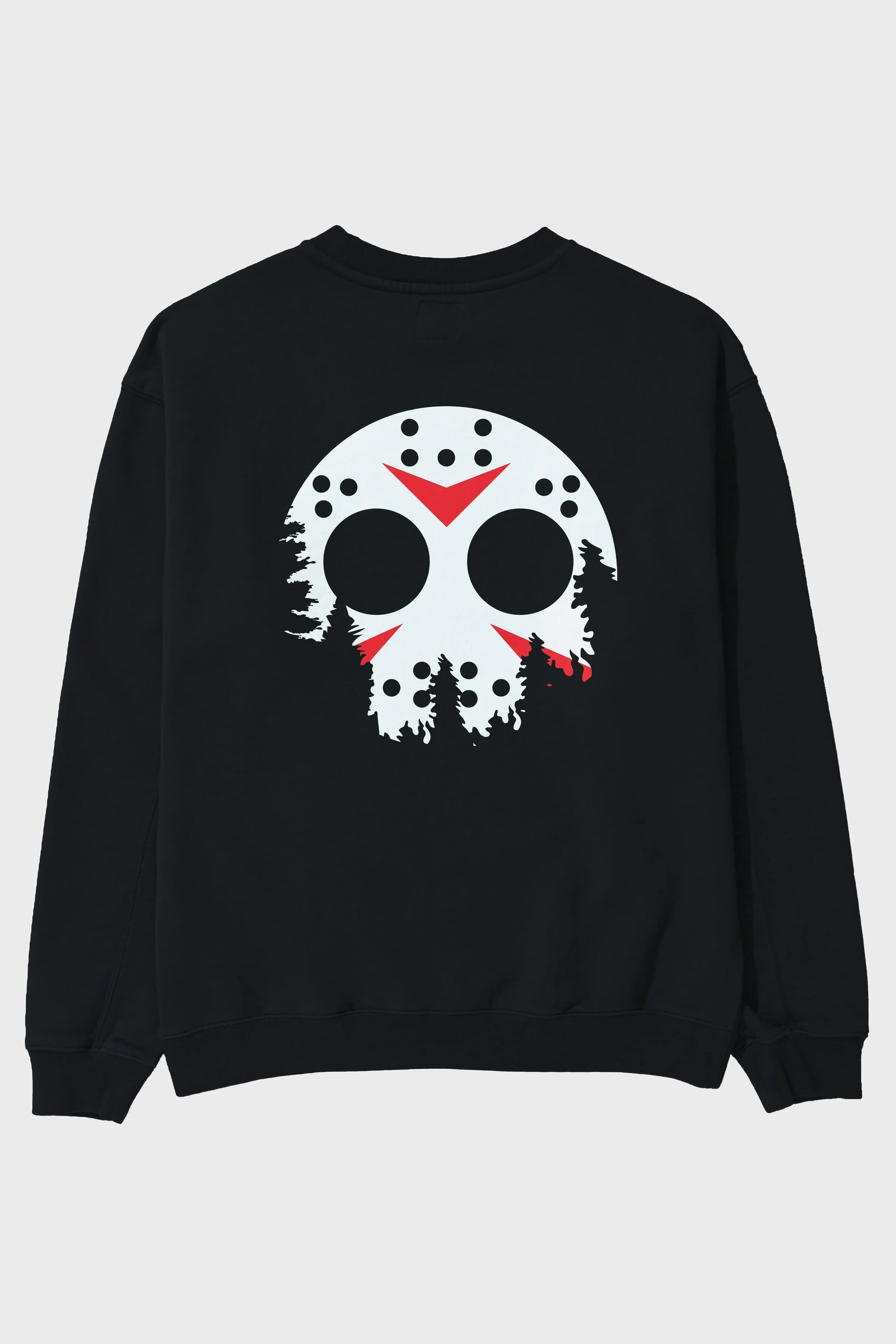 Jason Moon Arka Baskılı Oversize Sweatshirt Erkek Kadın Unisex