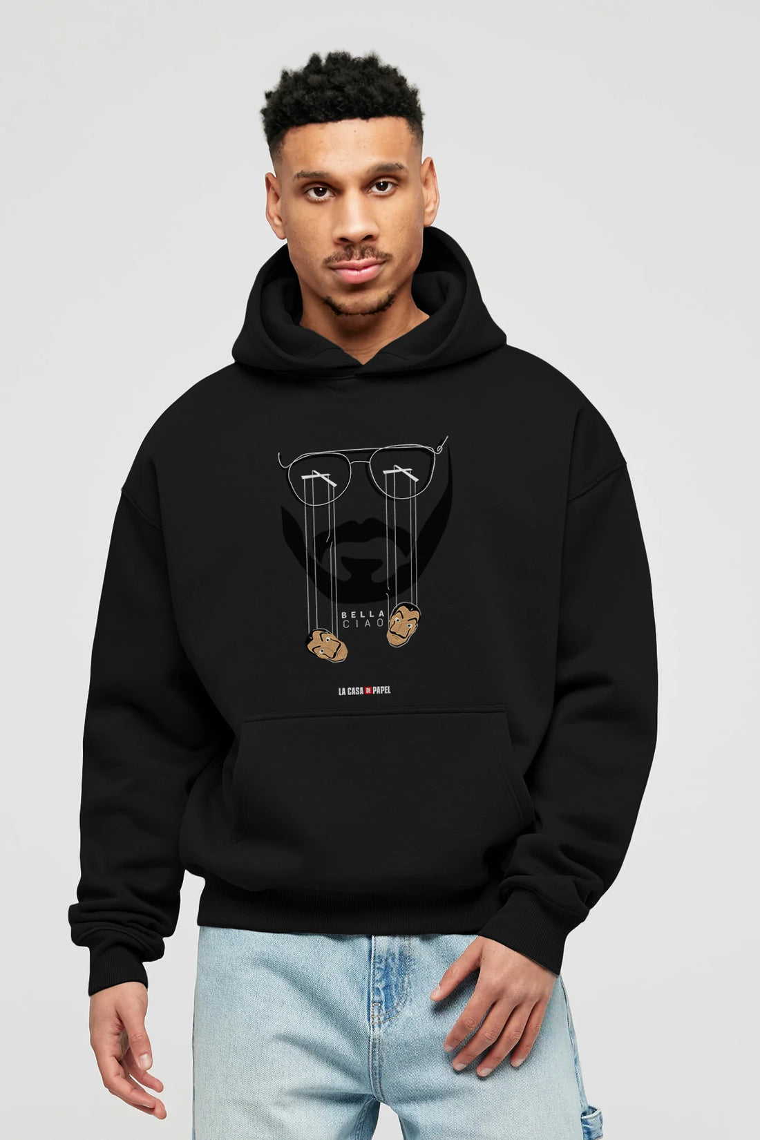 La Casa De Papel (11) Ön Baskılı Hoodie Oversize Kapüşonlu Sweatshirt Erkek Kadın Unisex