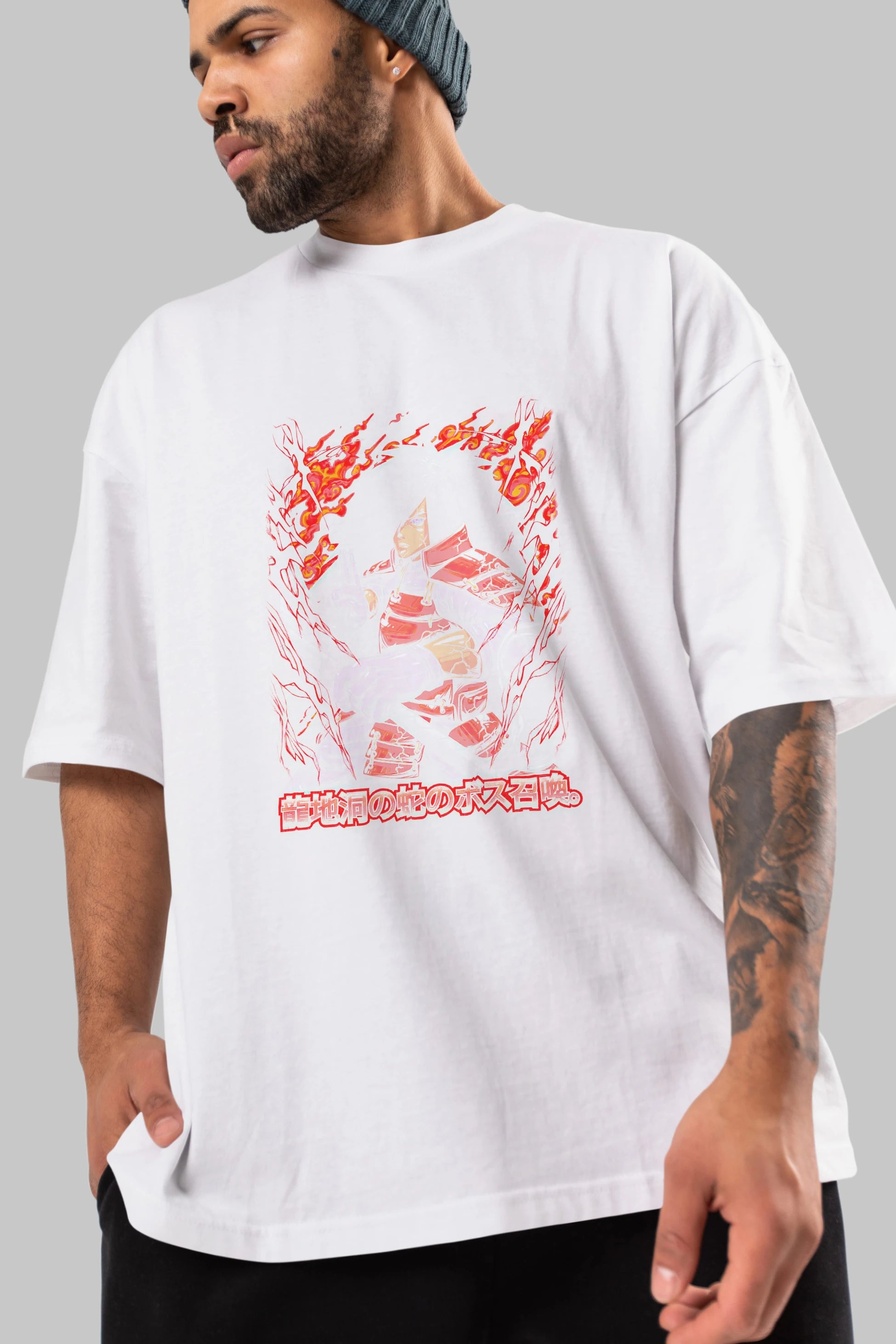 NARUTO (12) Anime Ön Baskılı Oversize t-shirt %100 pamuk Erkek Kadın Unisex