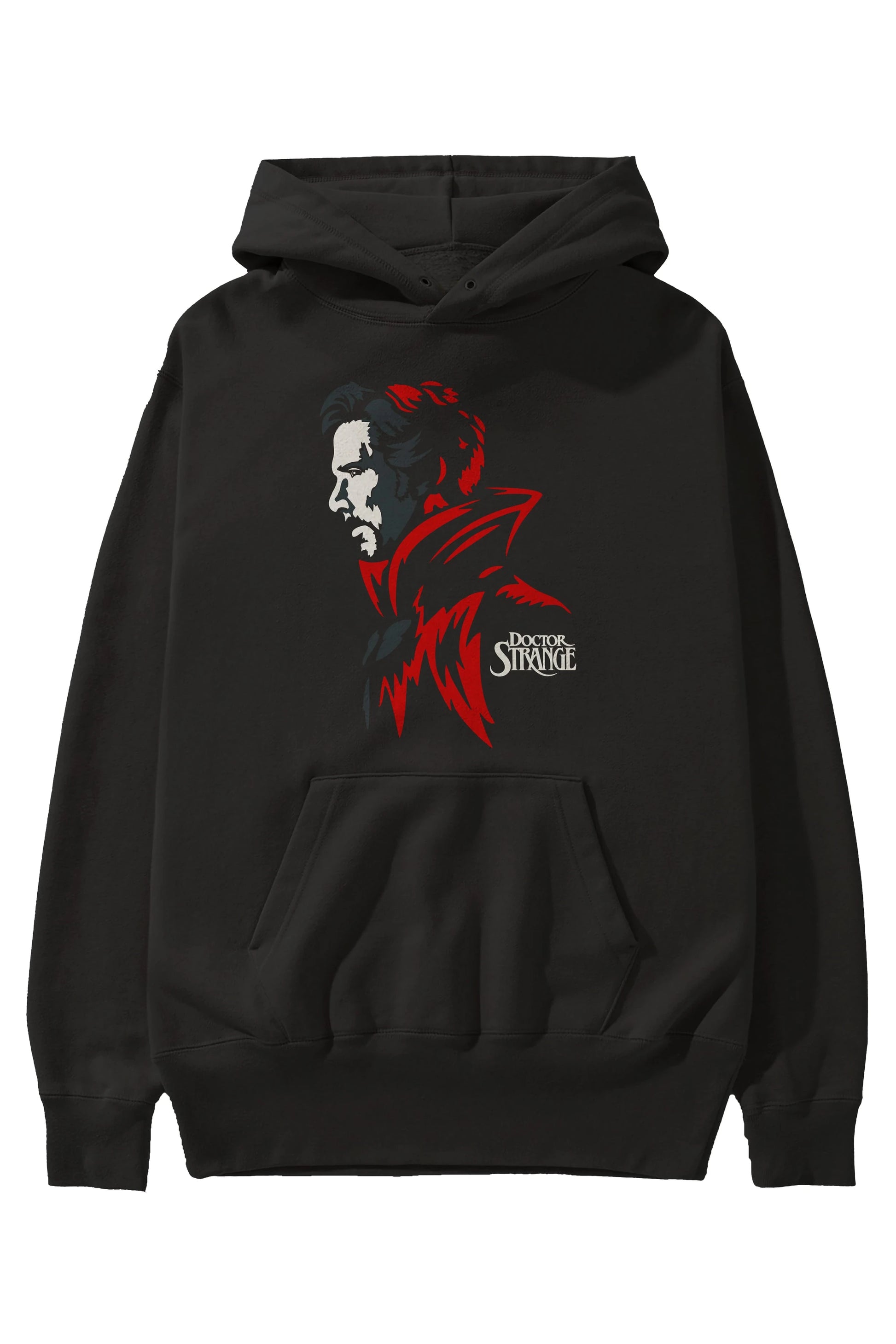 Doctor Strange (2) Ön Baskılı Hoodie Oversize Kapüşonlu Sweatshirt Erkek Kadın Unisex