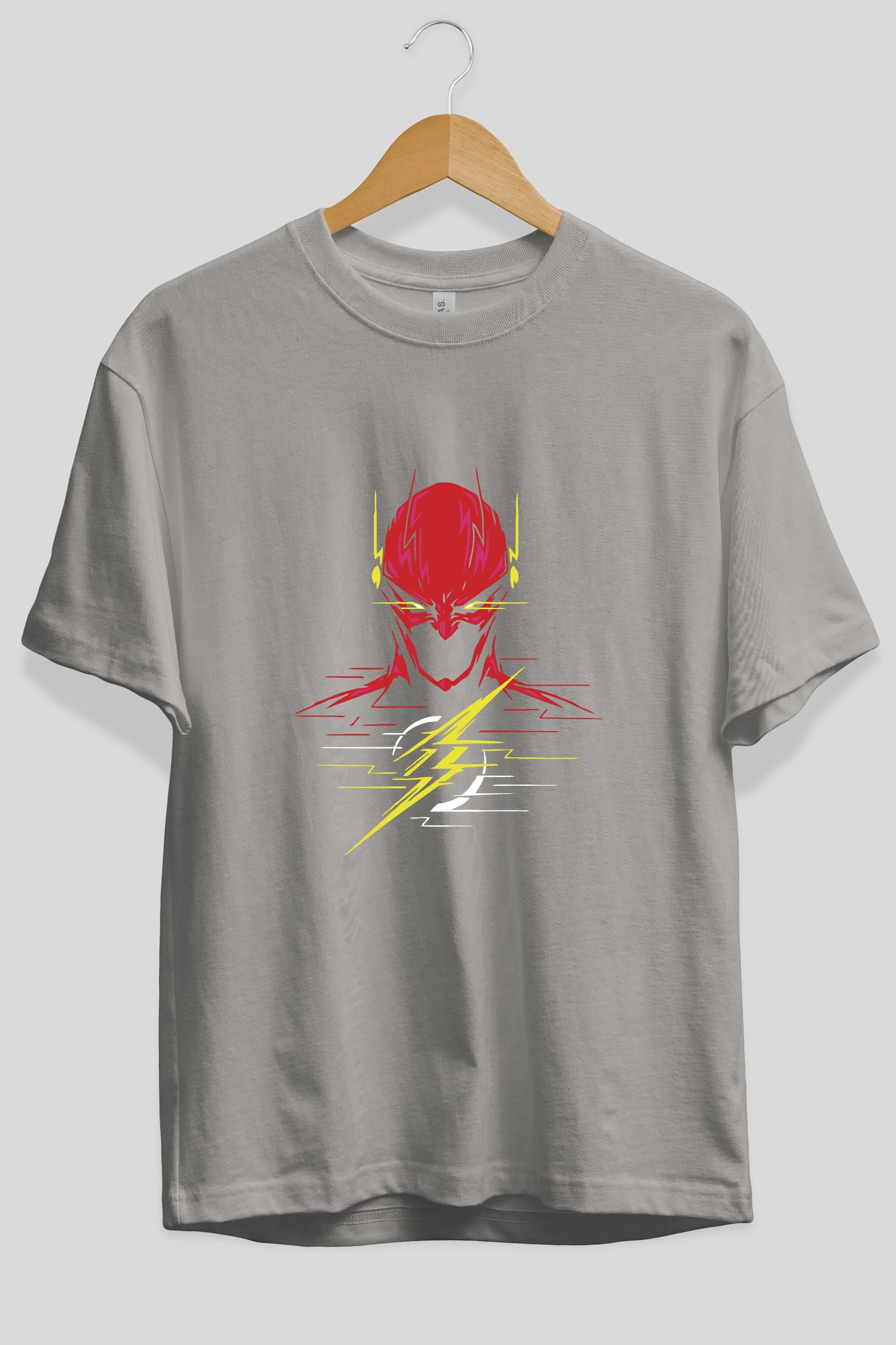 Flash Avengers (2) Ön Baskılı Oversize t-shirt Erkek Kadın Unisex %100 Pamuk Bisiklet Yaka tişort
