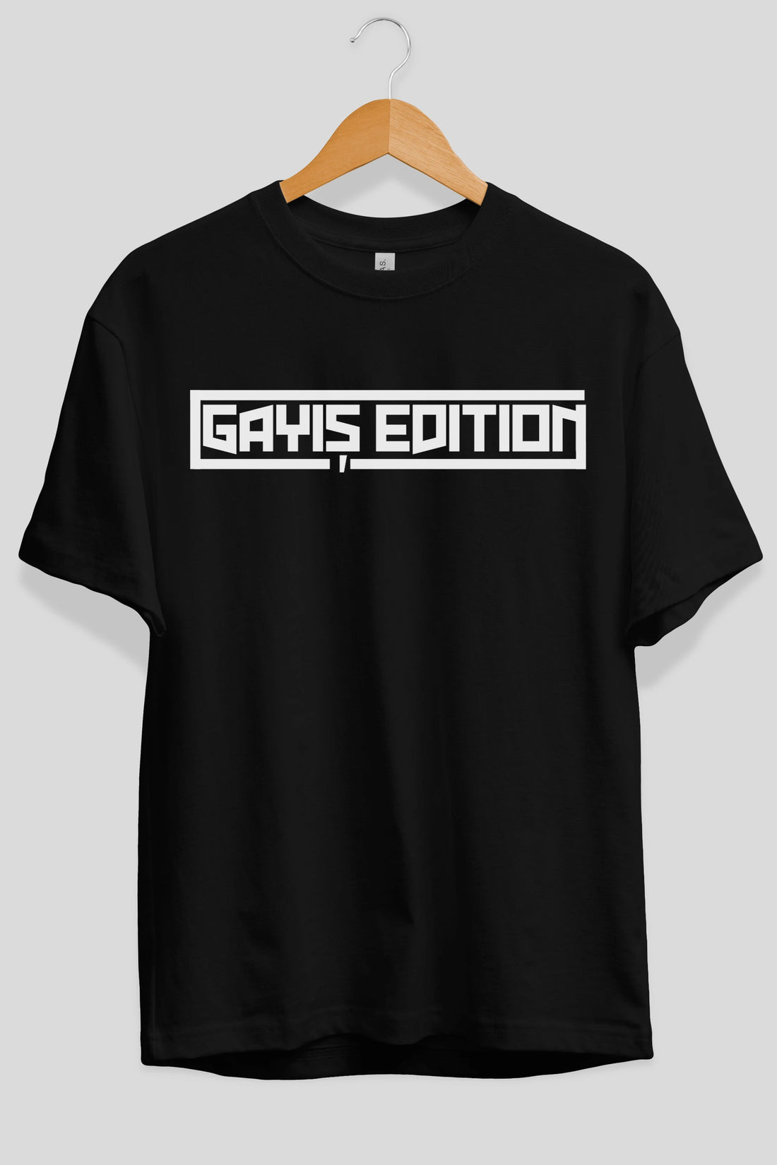 Gayış Edution Ön Baskılı Oversize t-shirt %100 pamuk Erkek Kadın Unisex