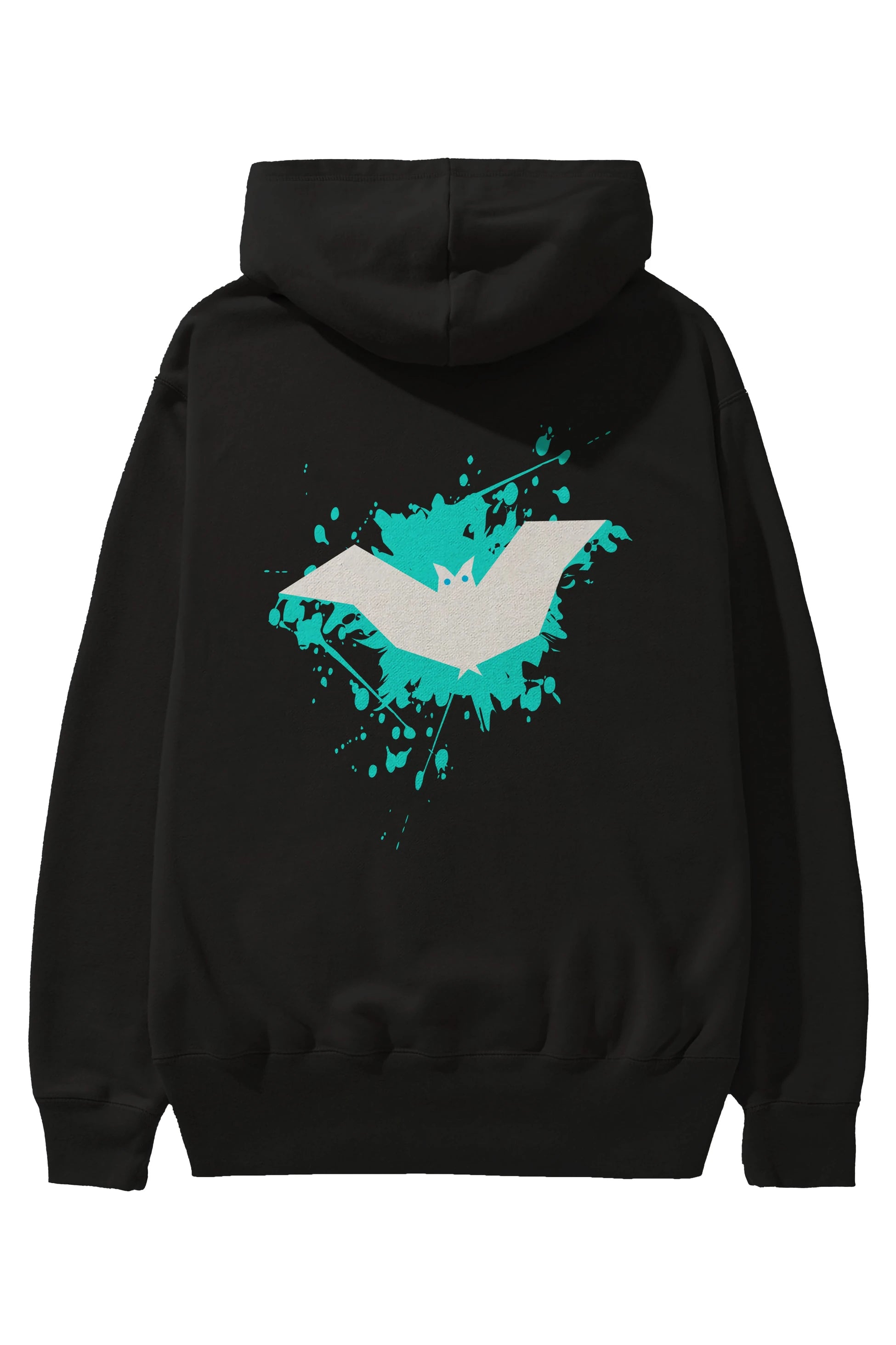 Halloween Arka Baskılı Oversize Hoodie Kapüşonlu Sweatshirt Erkek Kadın Unisex