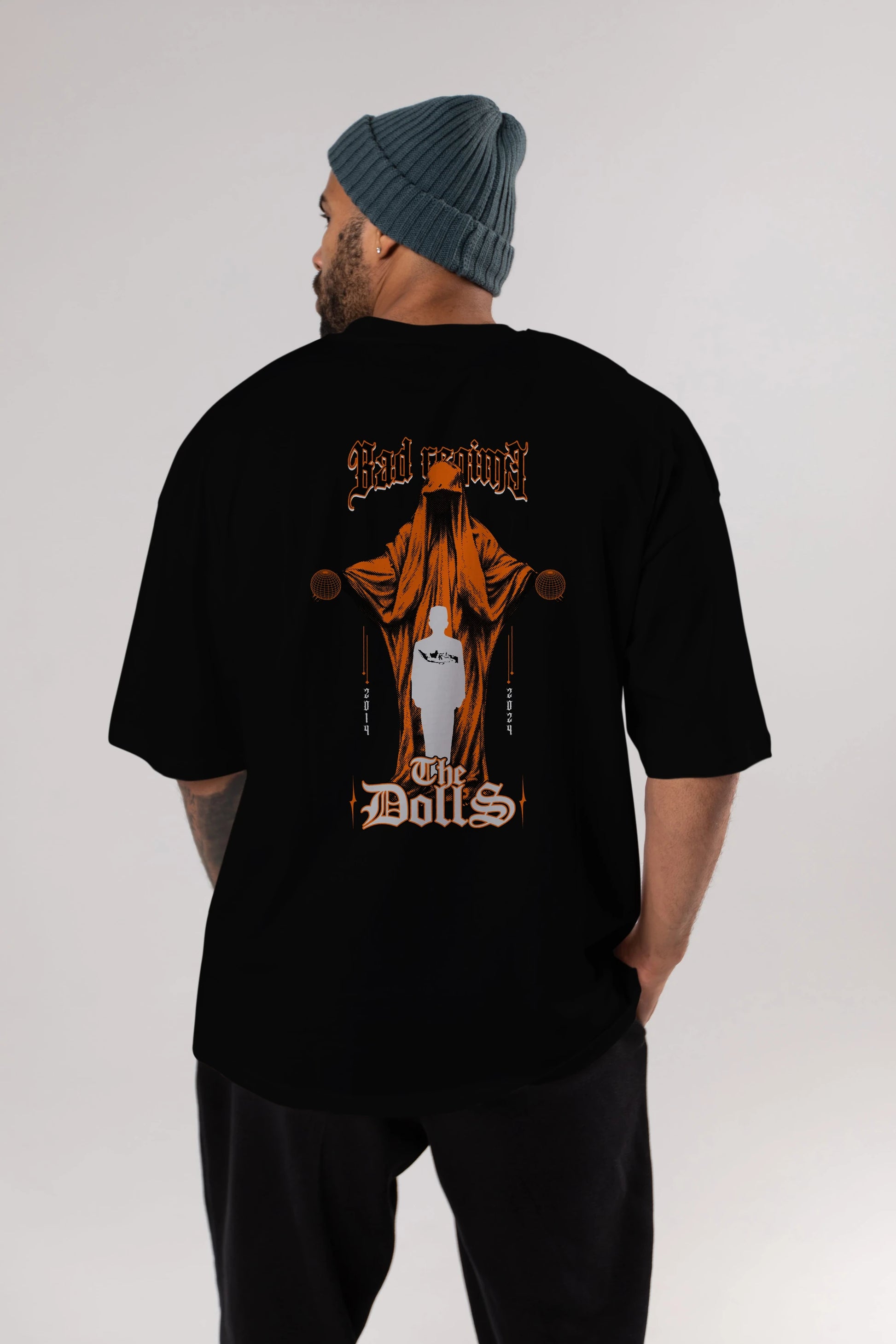 The Dolls Arka Baskılı Oversize t-shirt Erkek Kadın Unisex