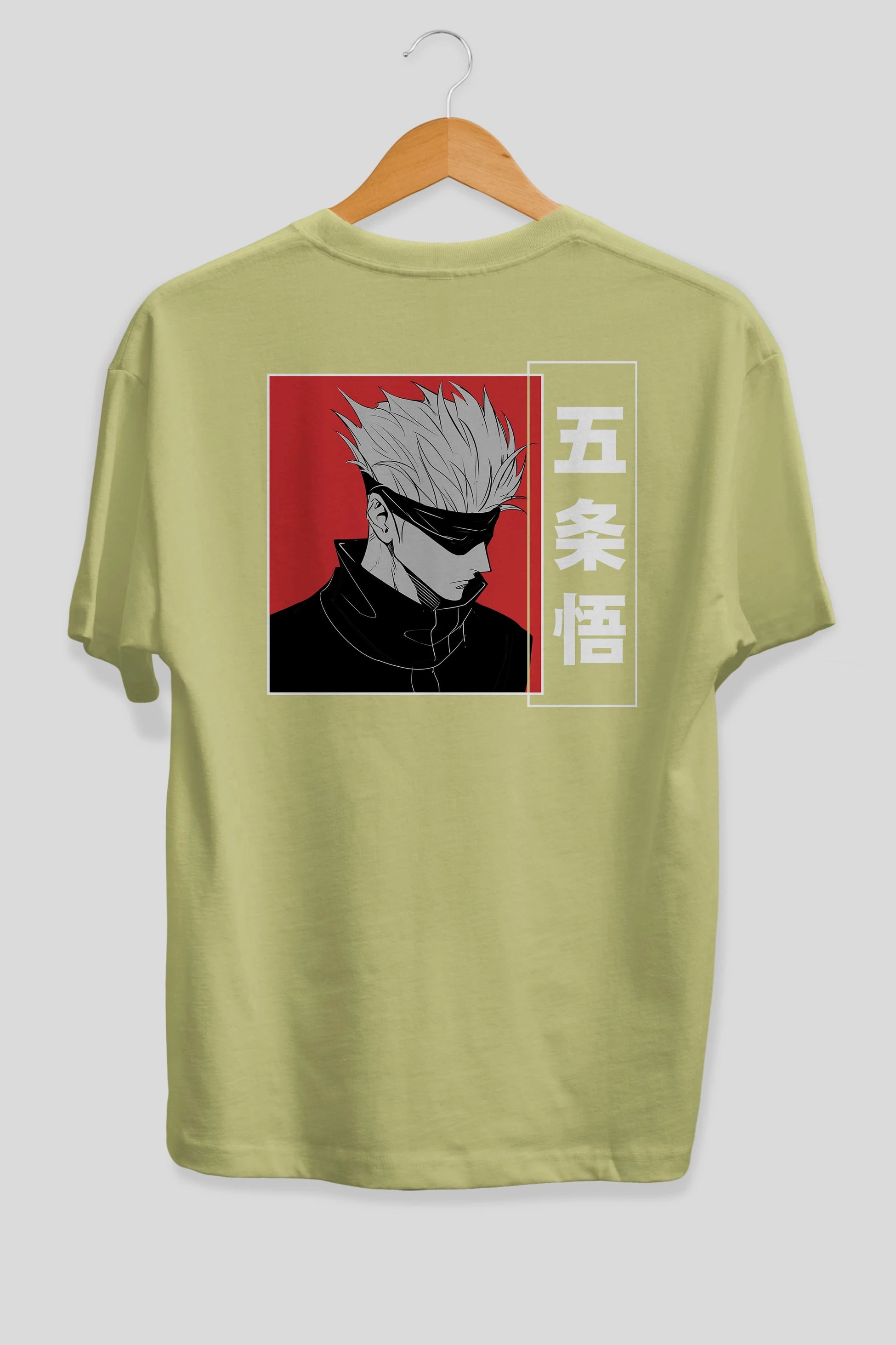 JUJUTSU KAISEN 2 Anime Arka Baskılı Oversize t-shirt Erkek Kadın Unisex
