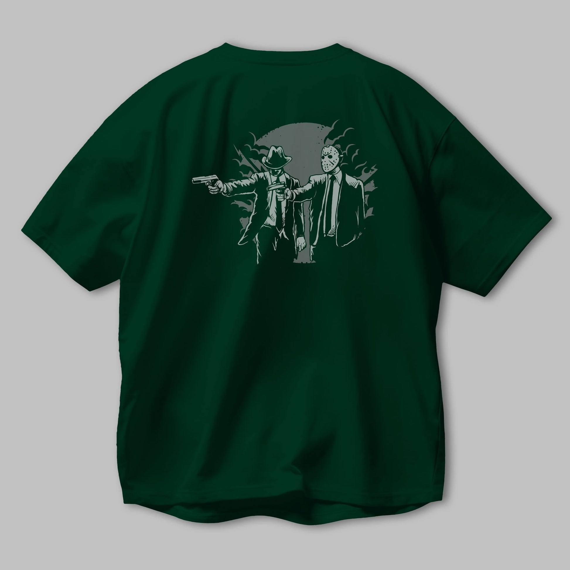 Pulp Killer Arka Baskılı Oversize t-shirt Erkek Kadın Unisex %100 Pamuk
