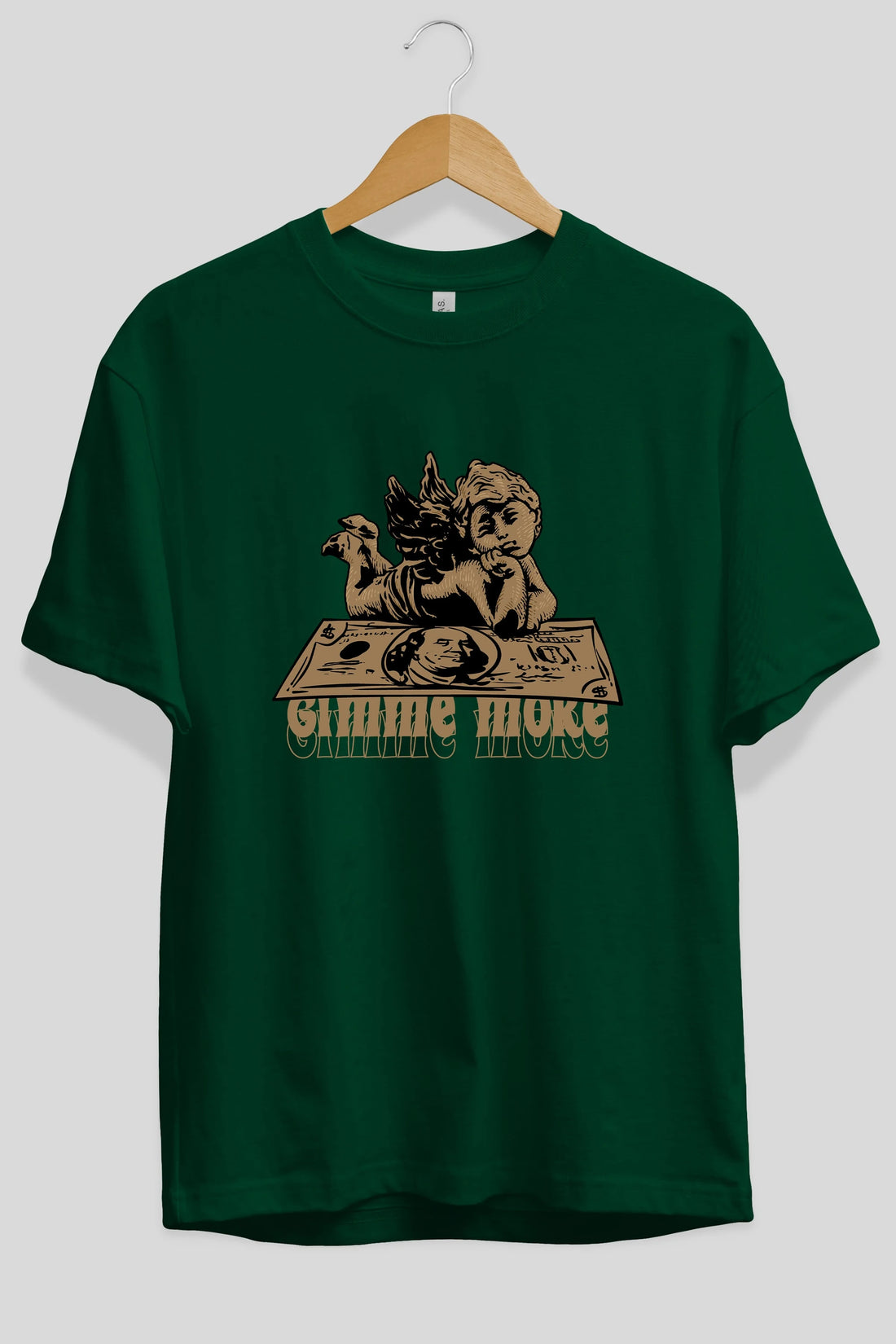 Gimme More Ön Baskılı Oversize t-shirt Erkek Kadın Unisex