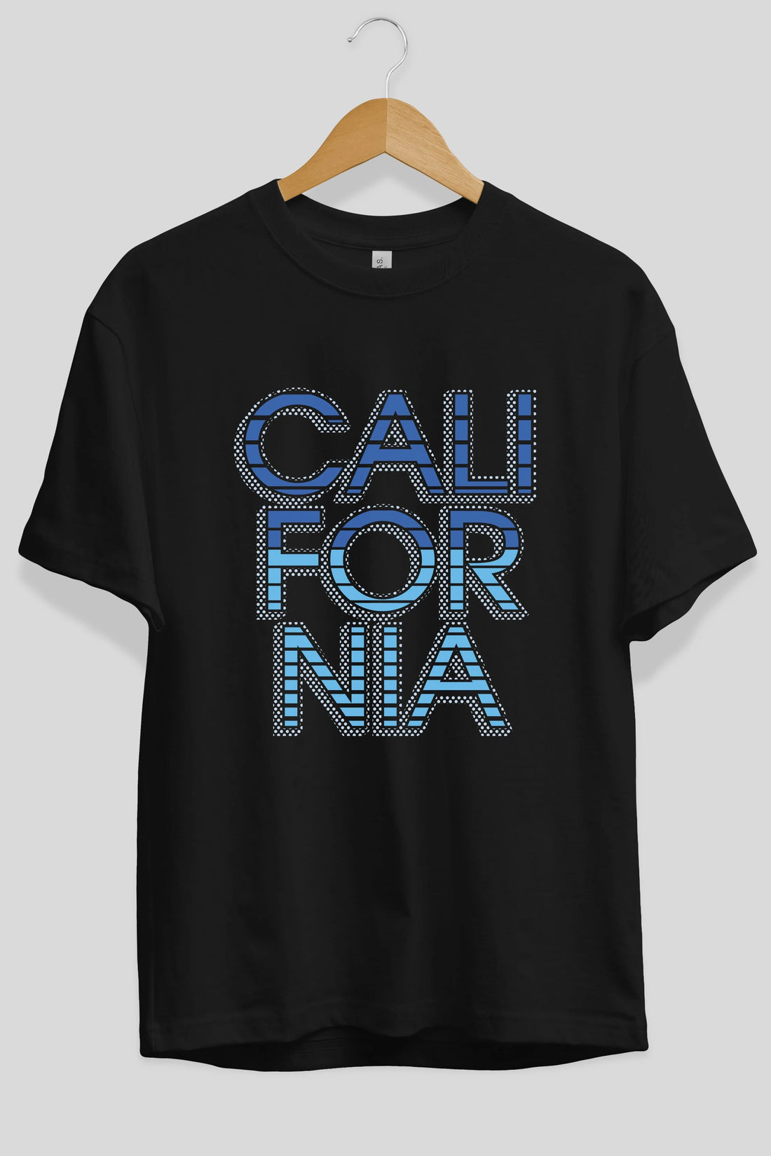 California 3 Ön Baskılı Oversize t-shirt Erkek Kadın Unisex