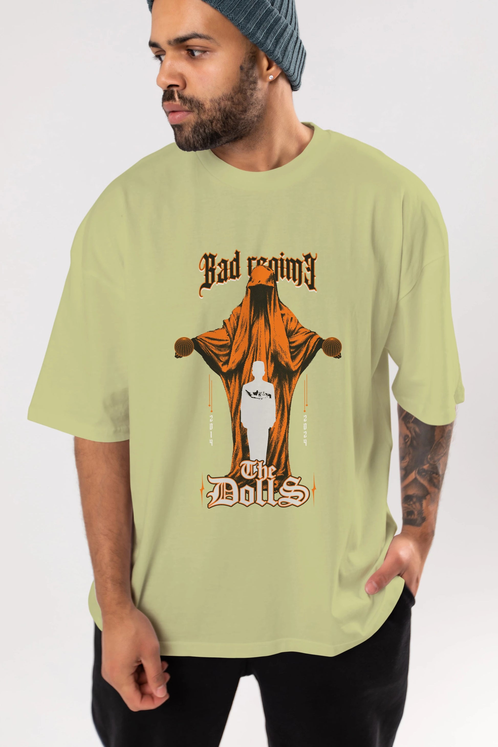 The Dolls Ön Baskılı Oversize t-shirt Erkek Kadın Unisex