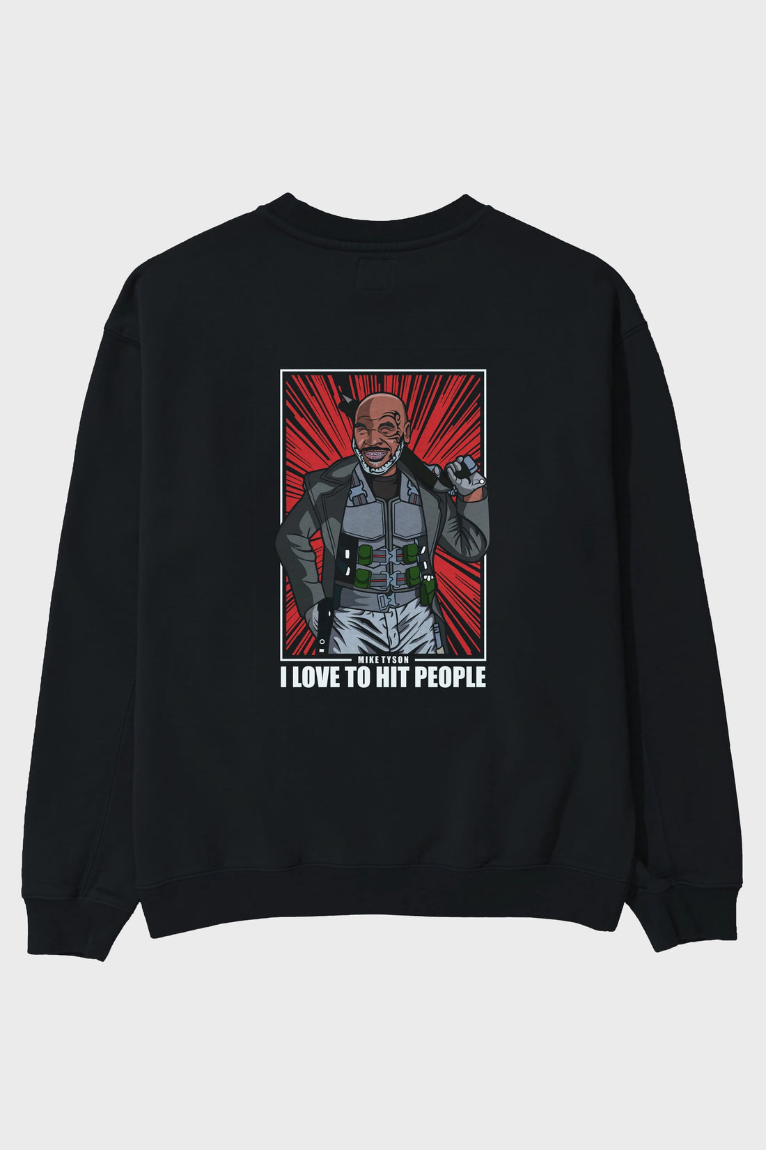 Blade Tyson Arka Baskılı Oversize Sweatshirt Erkek Kadın Unisex