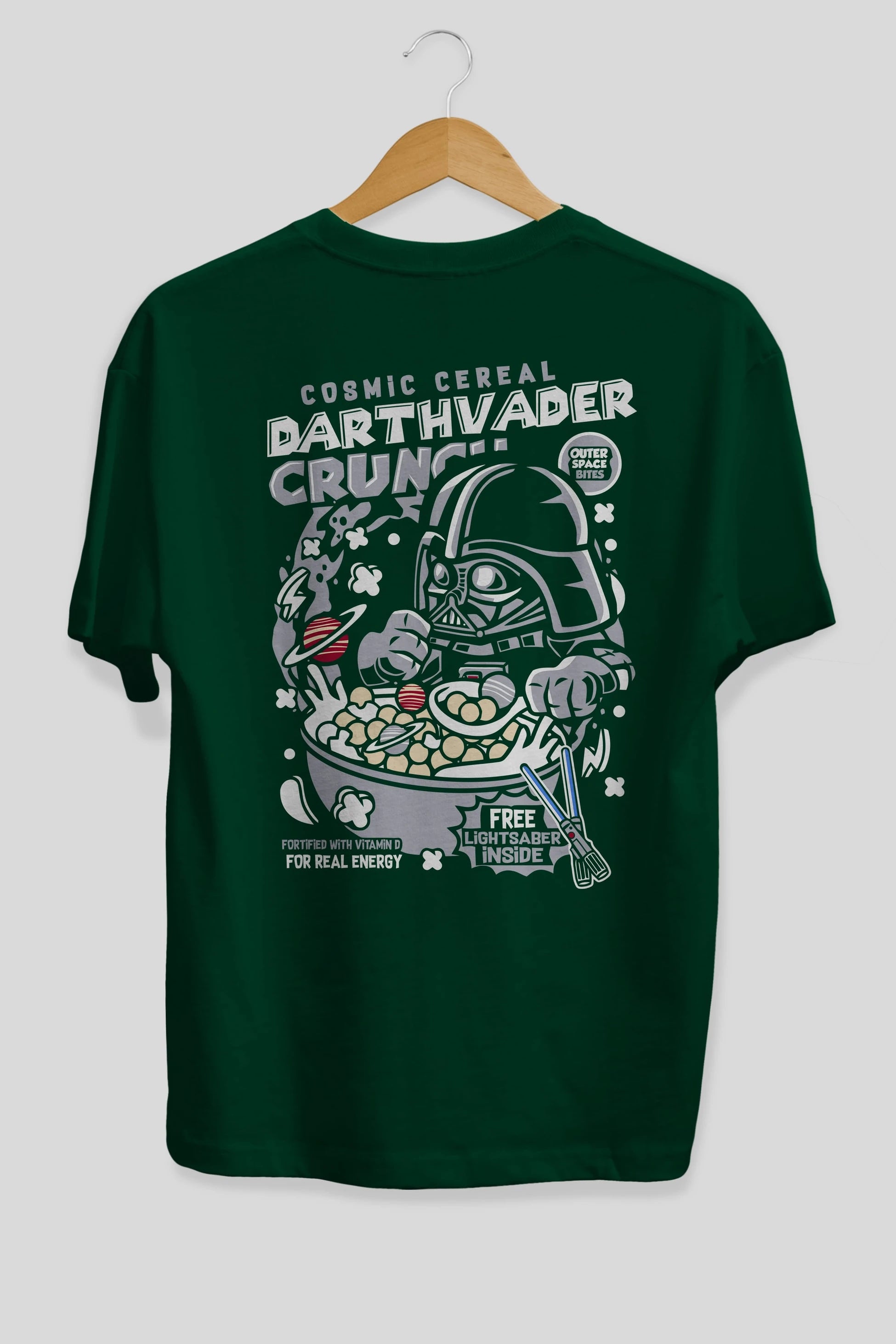 Darth Vader (2) Arka Baskılı Oversize t-shirt Erkek Kadın Unisex %100 Pamuk Bisiklet Yaka tişort