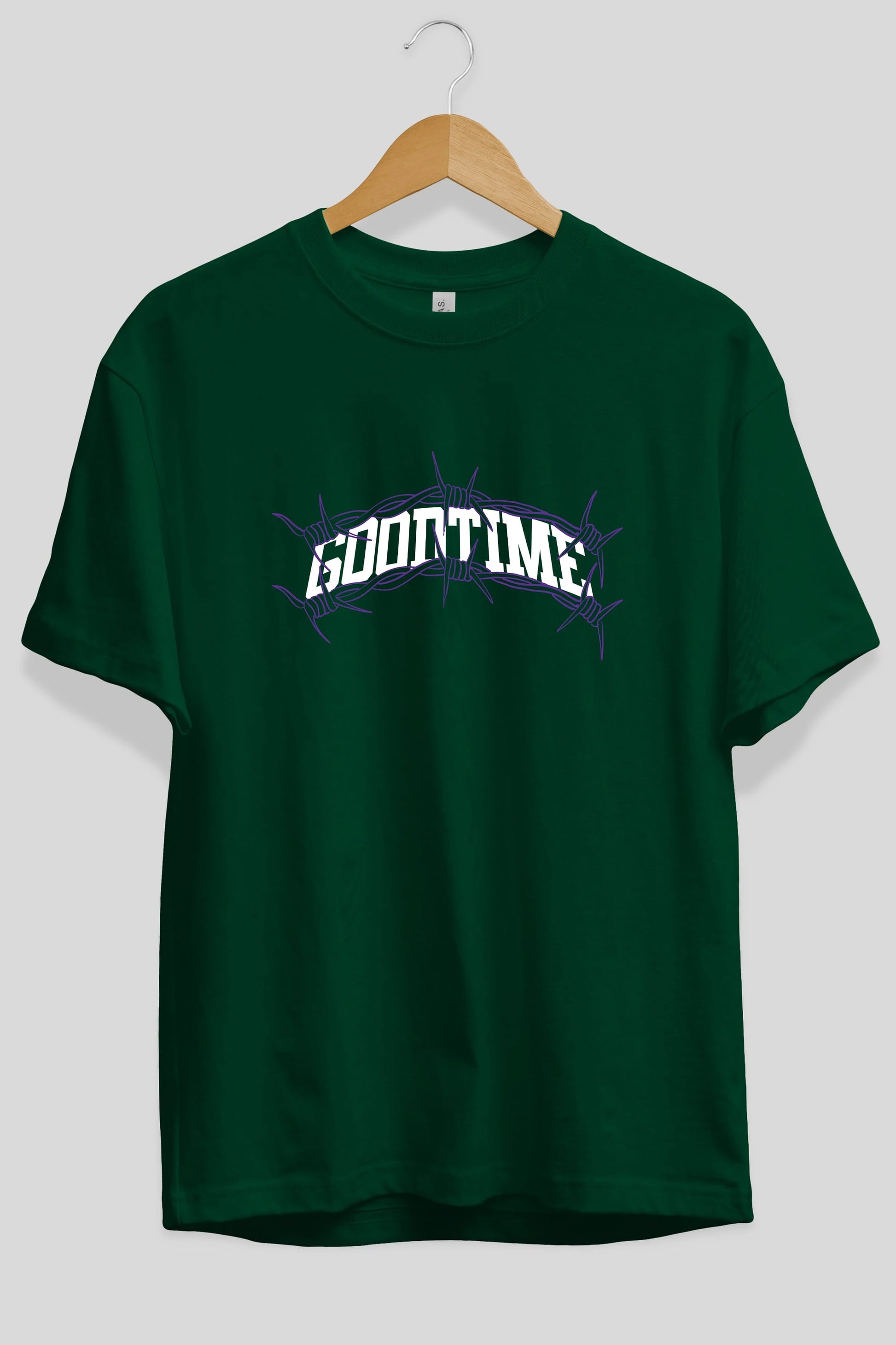 Good Time Ön Baskılı Oversize t-shirt Erkek Kadın Unisex